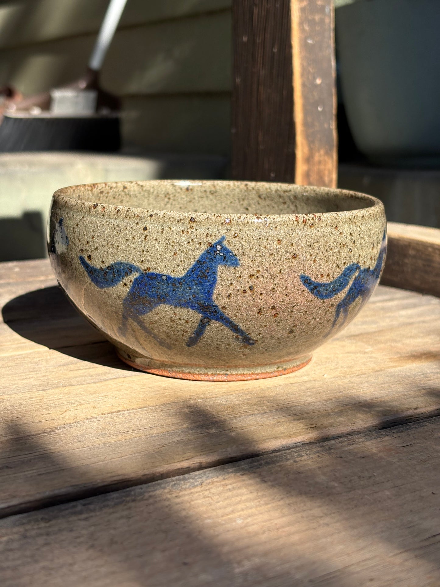 Running Horses bowl