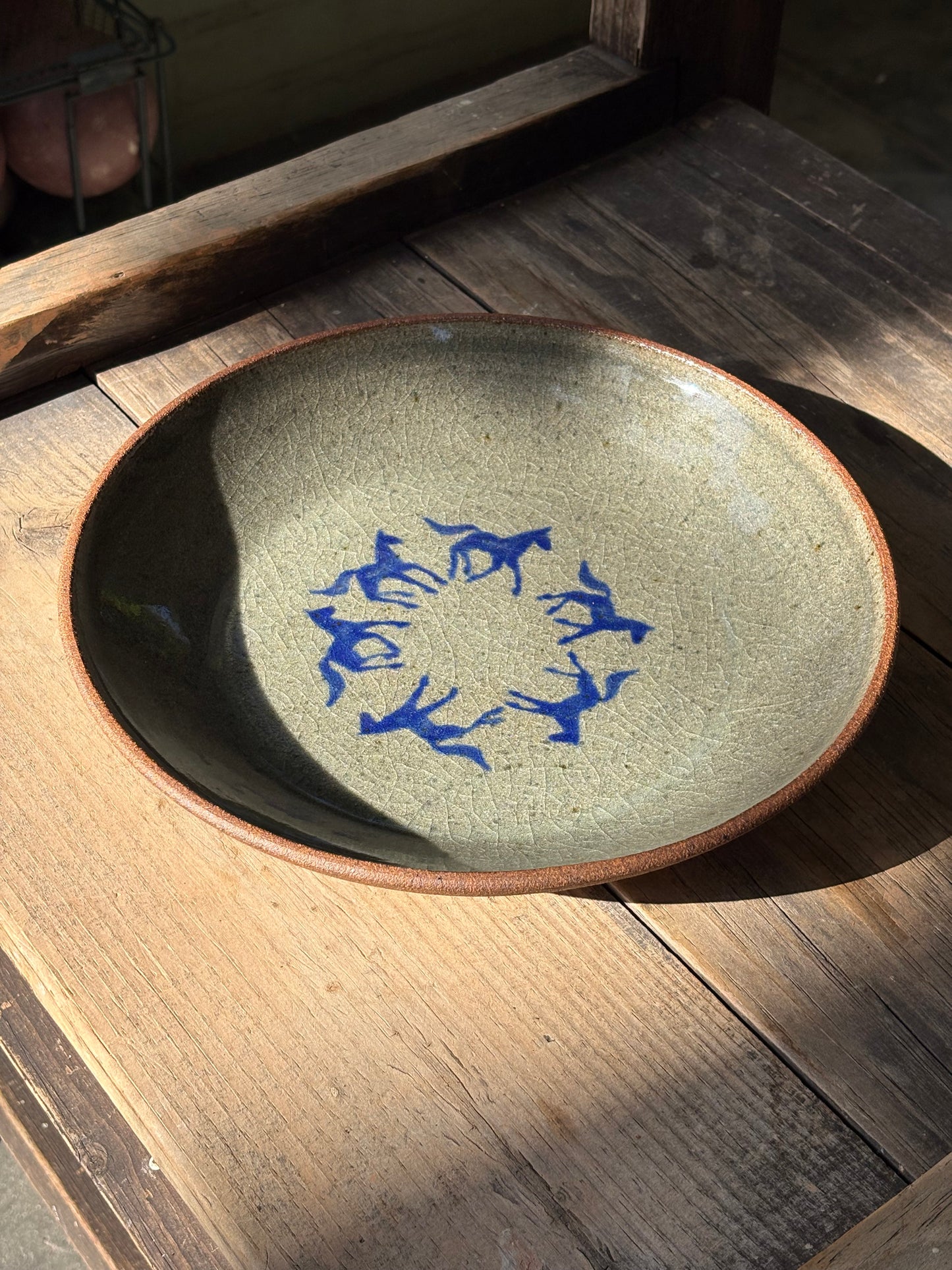 Running Horses platter
