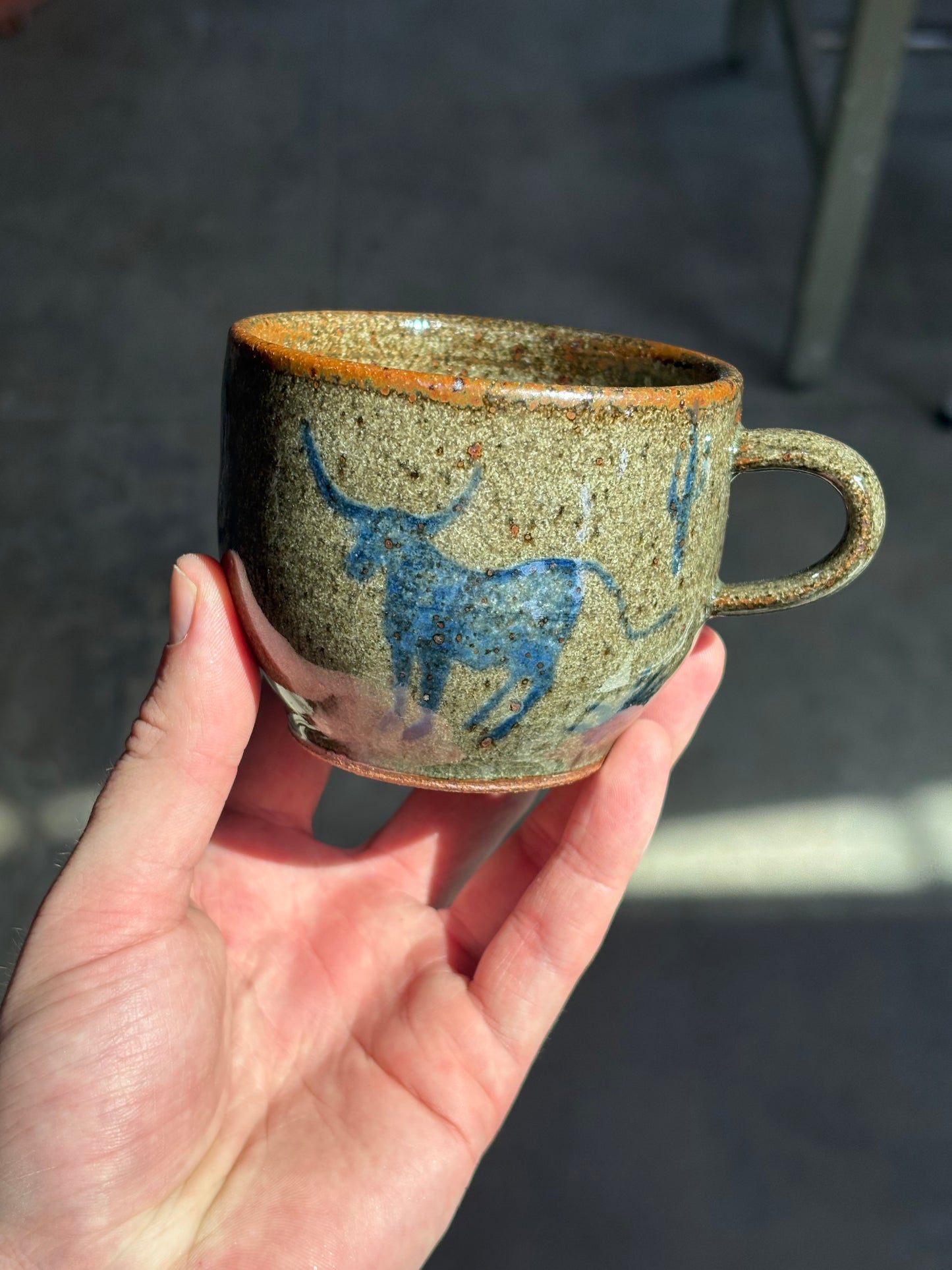 Cowboy Themed cortado set