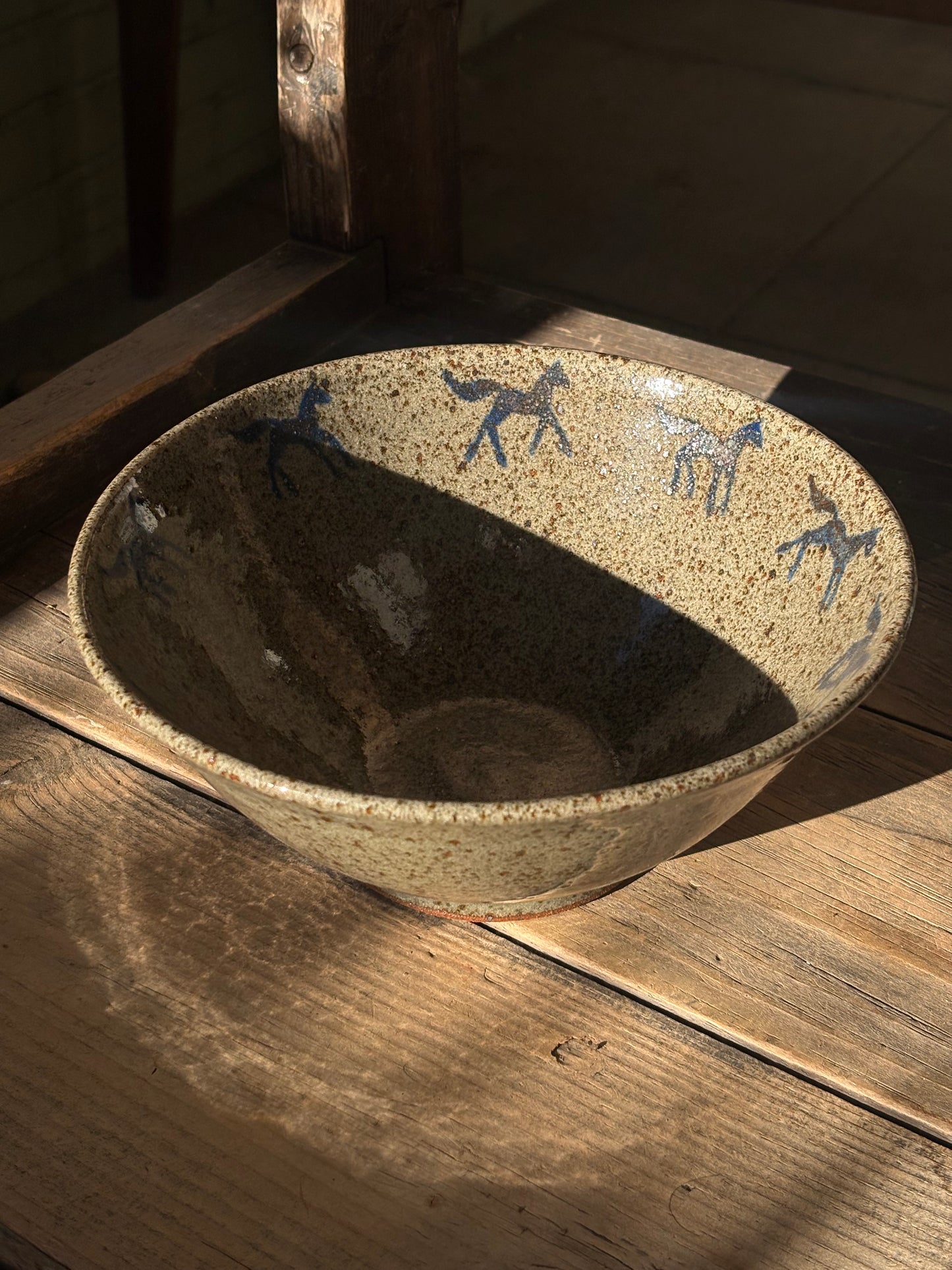 Running Horses bowl