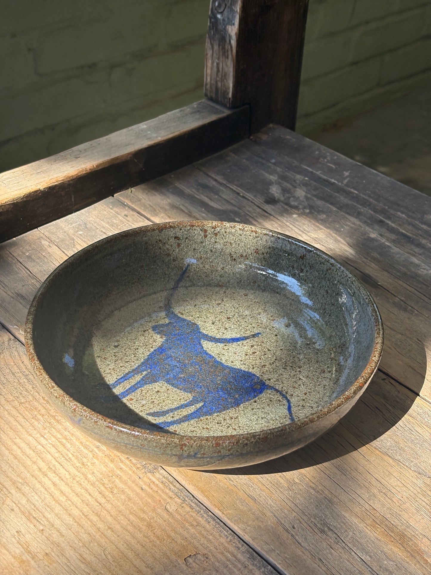 Bull and Barbed Wire bowl