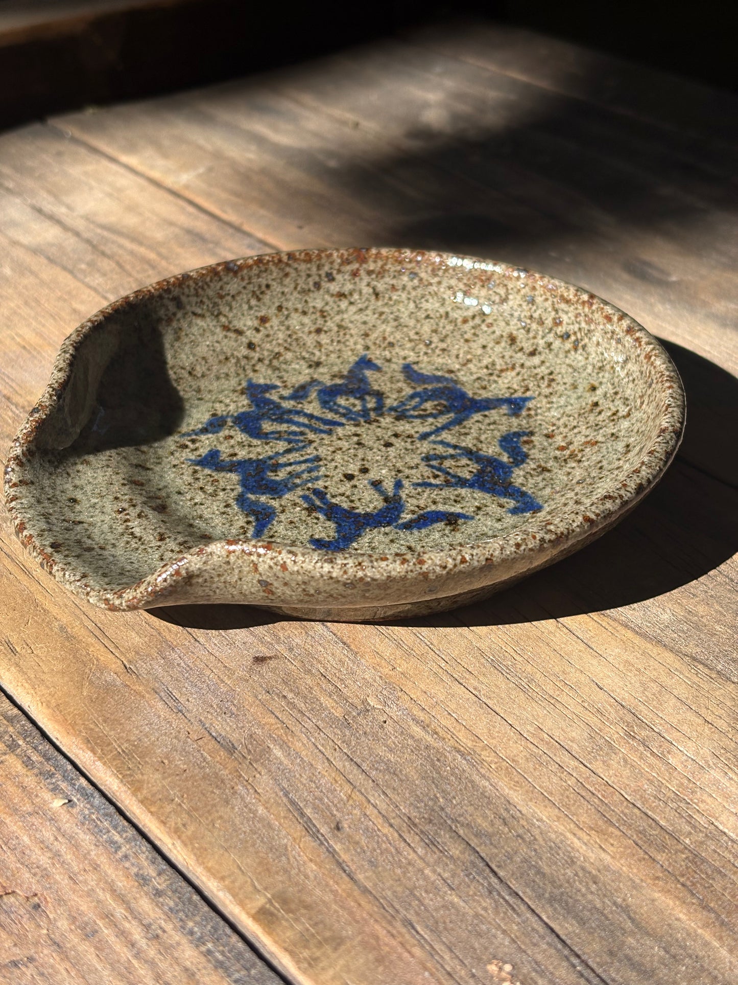 Running Horses spoon rest