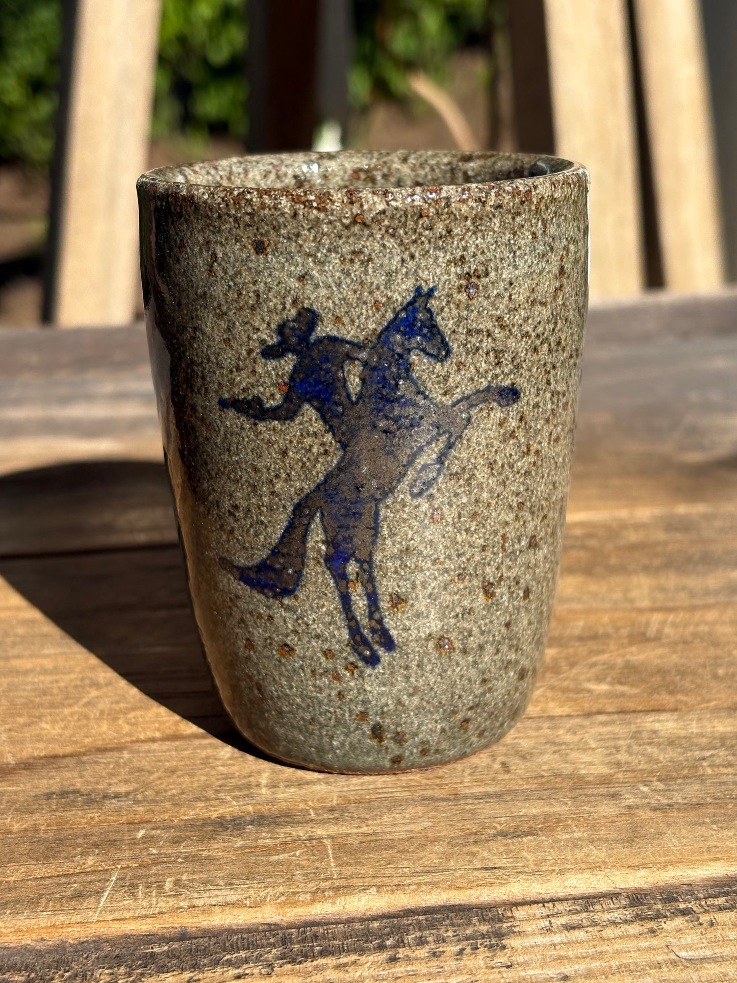 Cowboy Shootout cortado cup