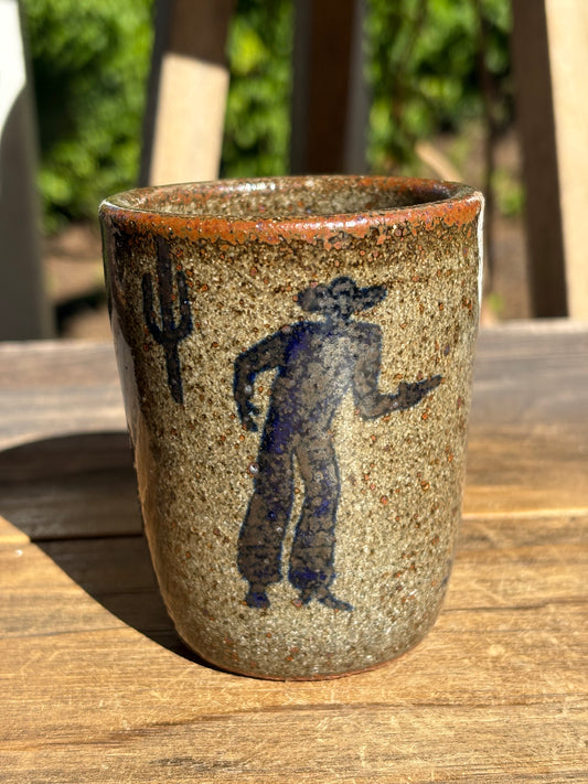 Cowboy Shootout cortado cup