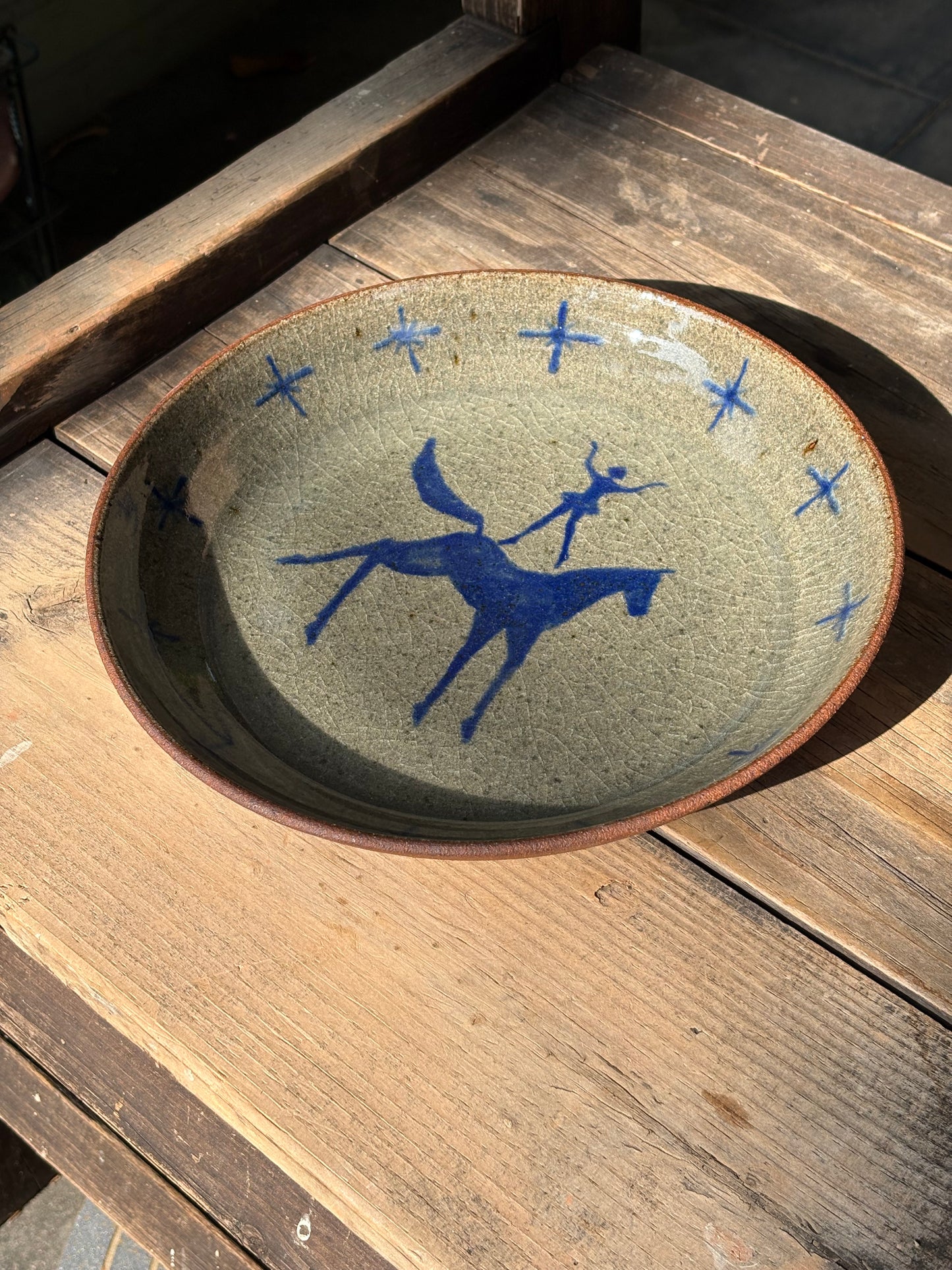 Voltige Rider platter