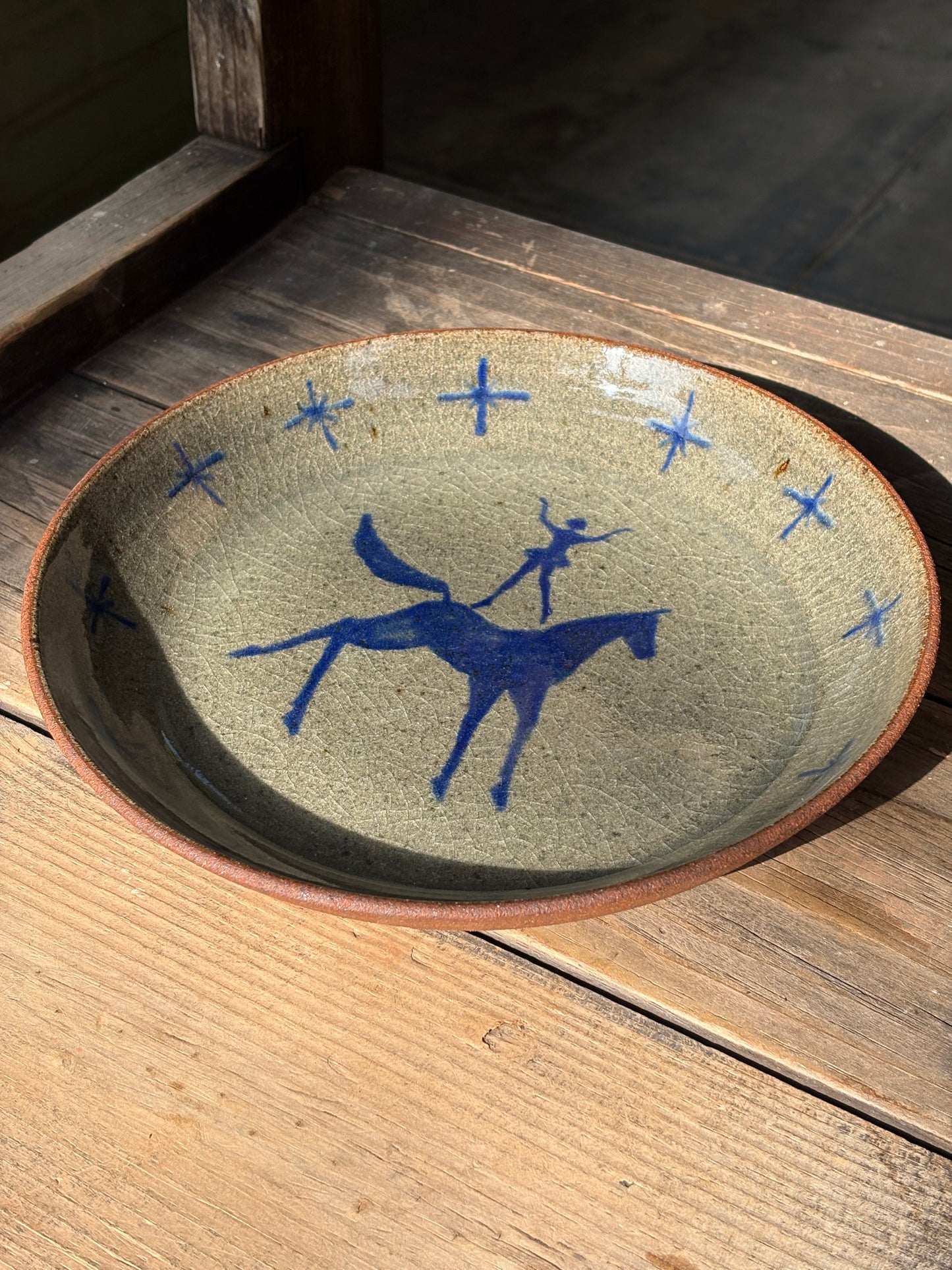 Voltige Rider platter