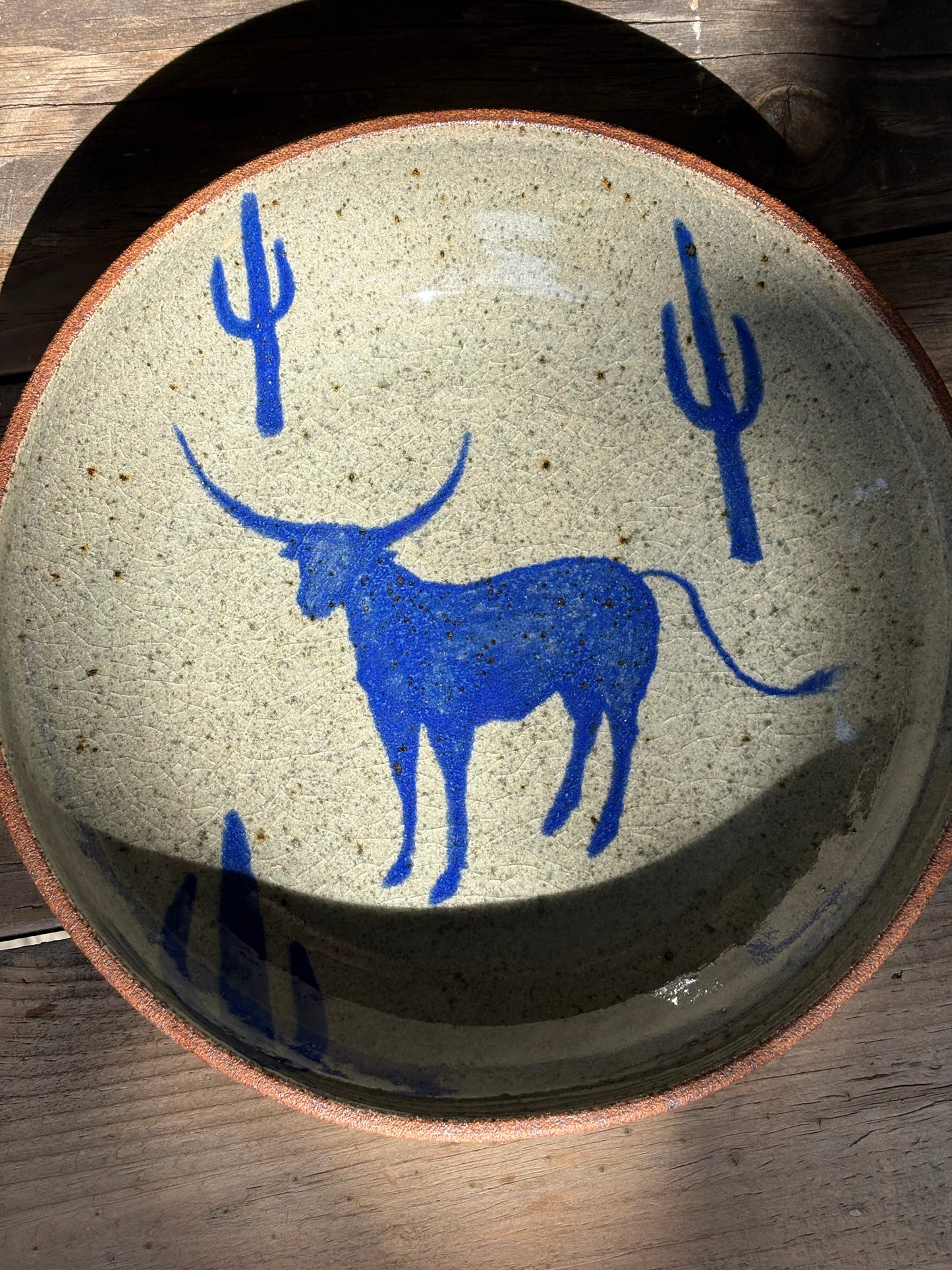 Bull and Cactus bowl