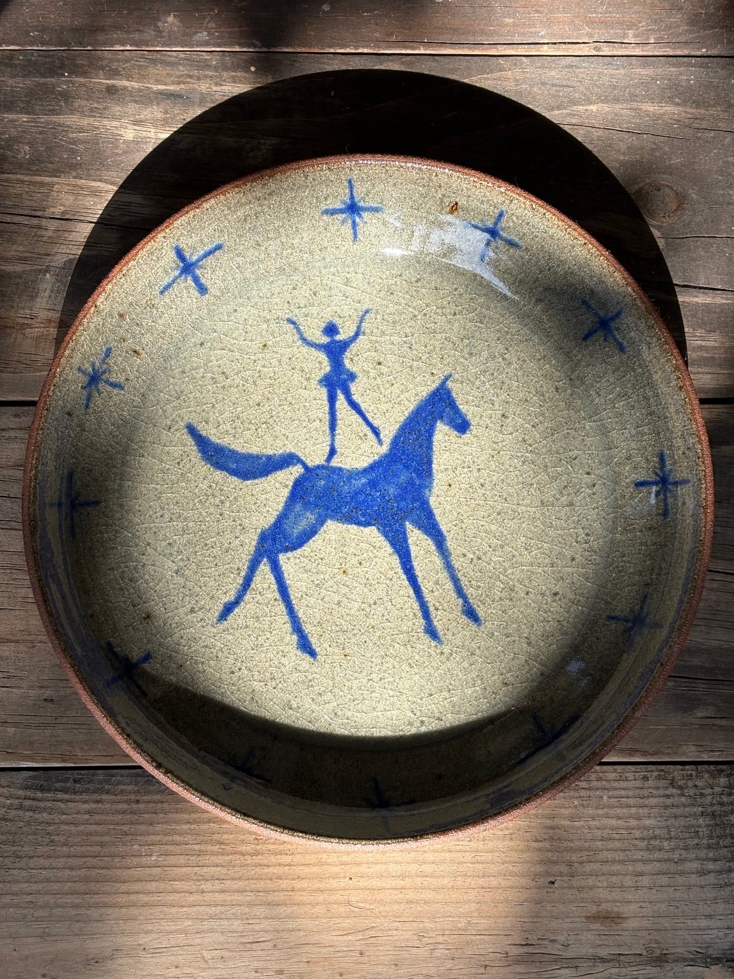 Voltige Rider platter