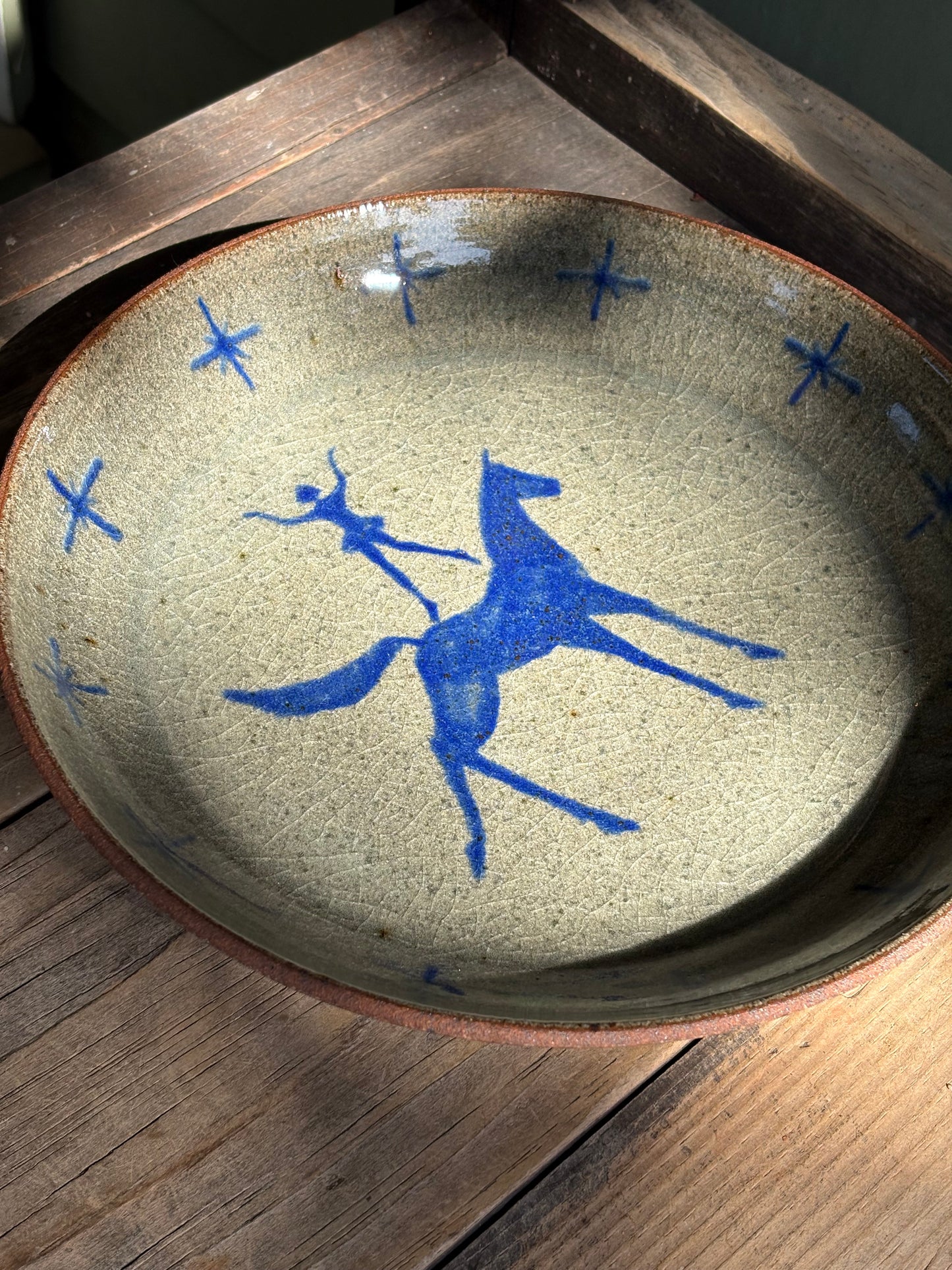 Voltige Rider platter