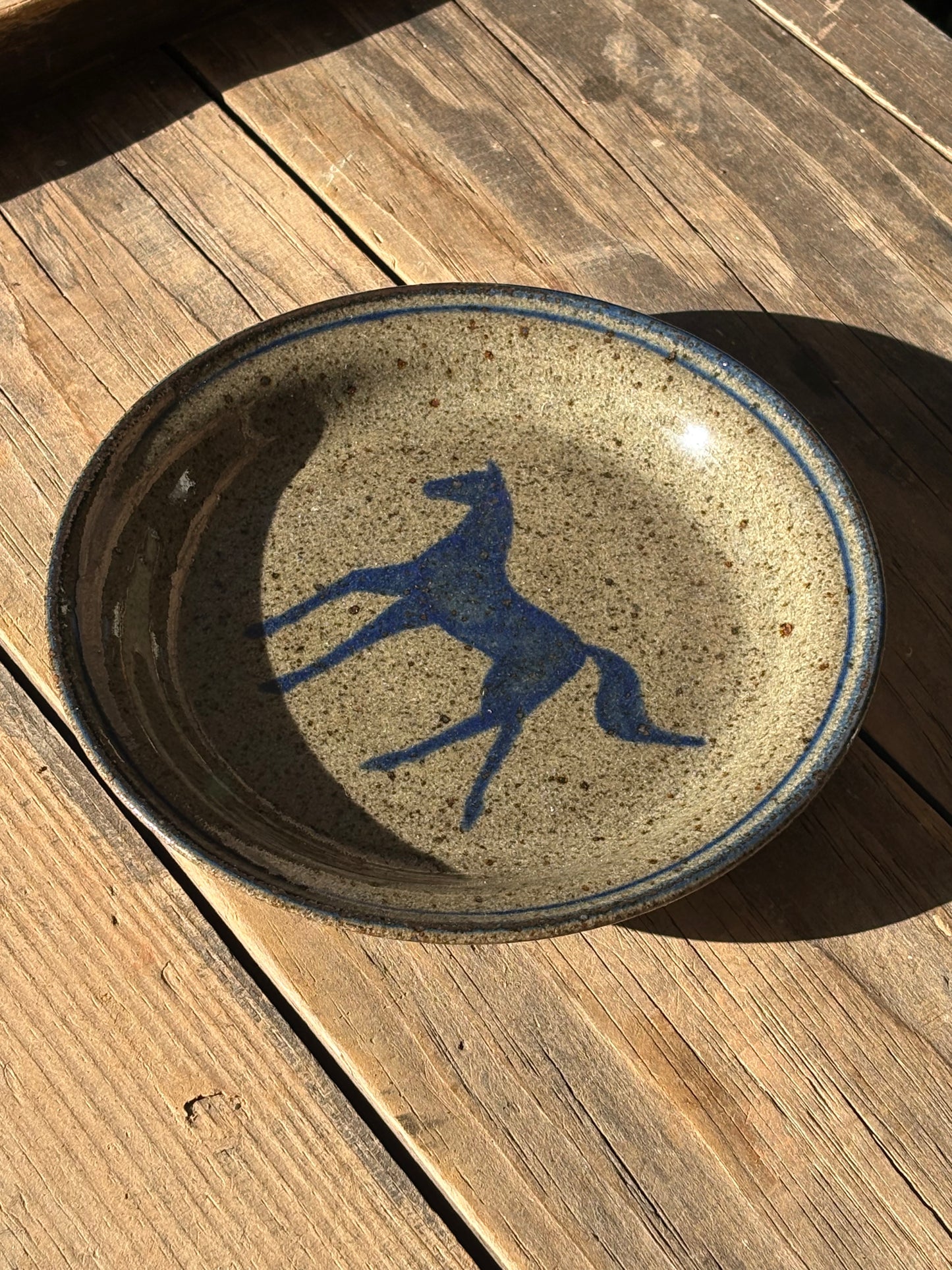 Horse bistro plate