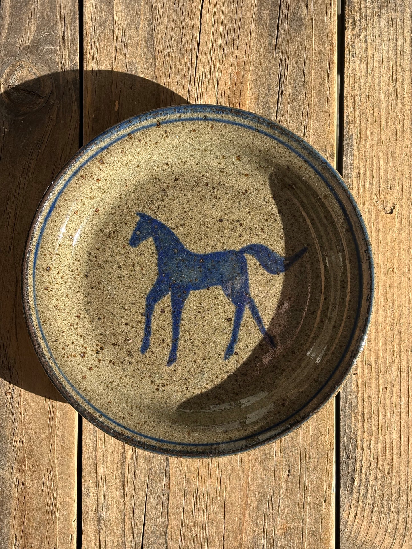 Horse bistro plate