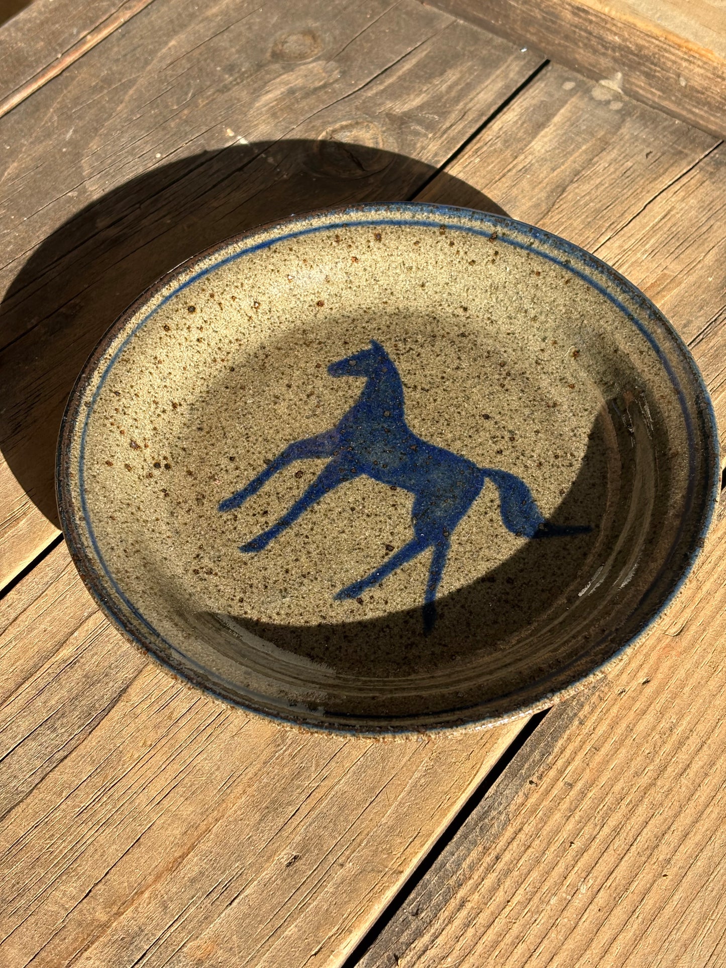 Horse bistro plate