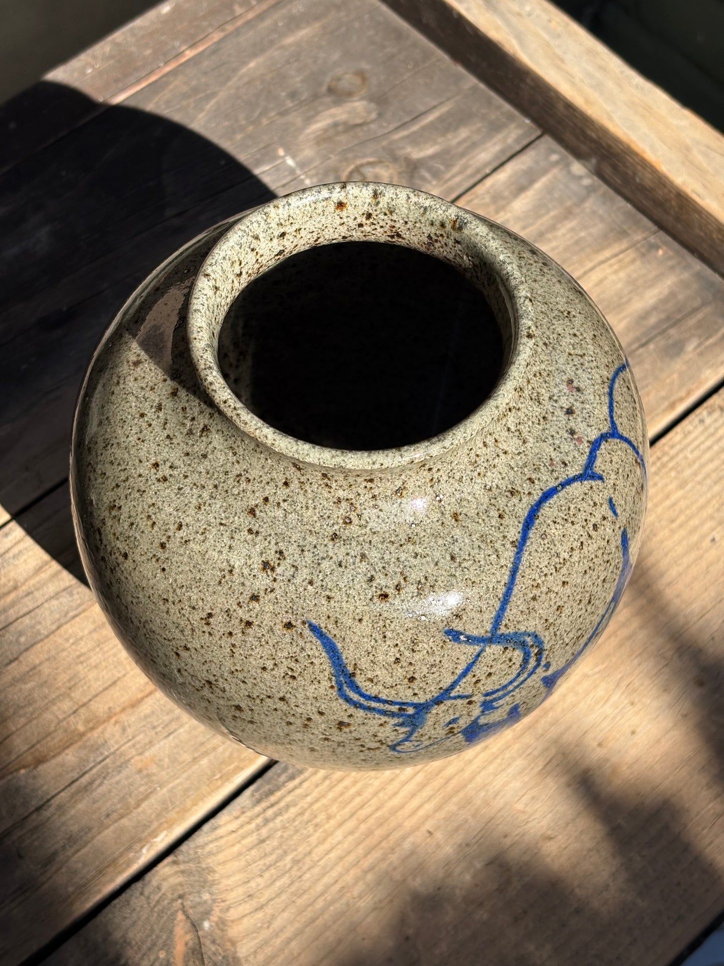 Bull vase