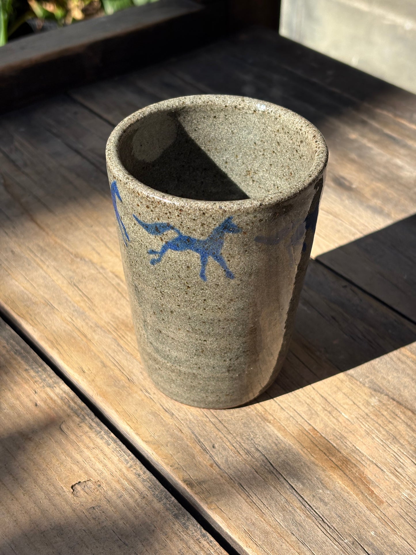Running Horses cup