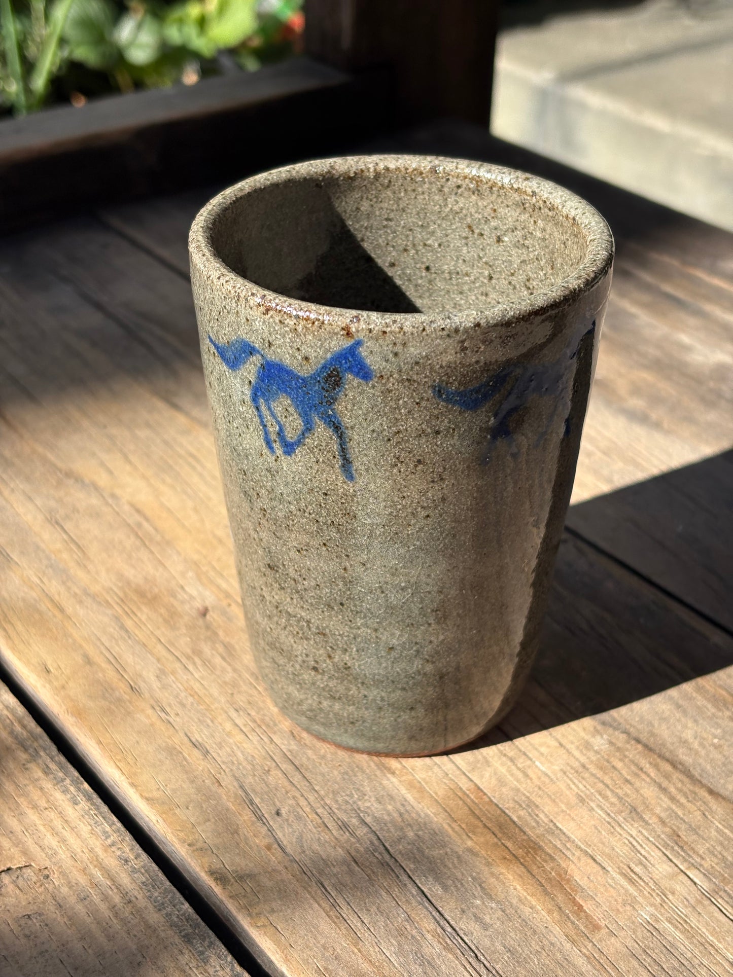 Running Horses cup