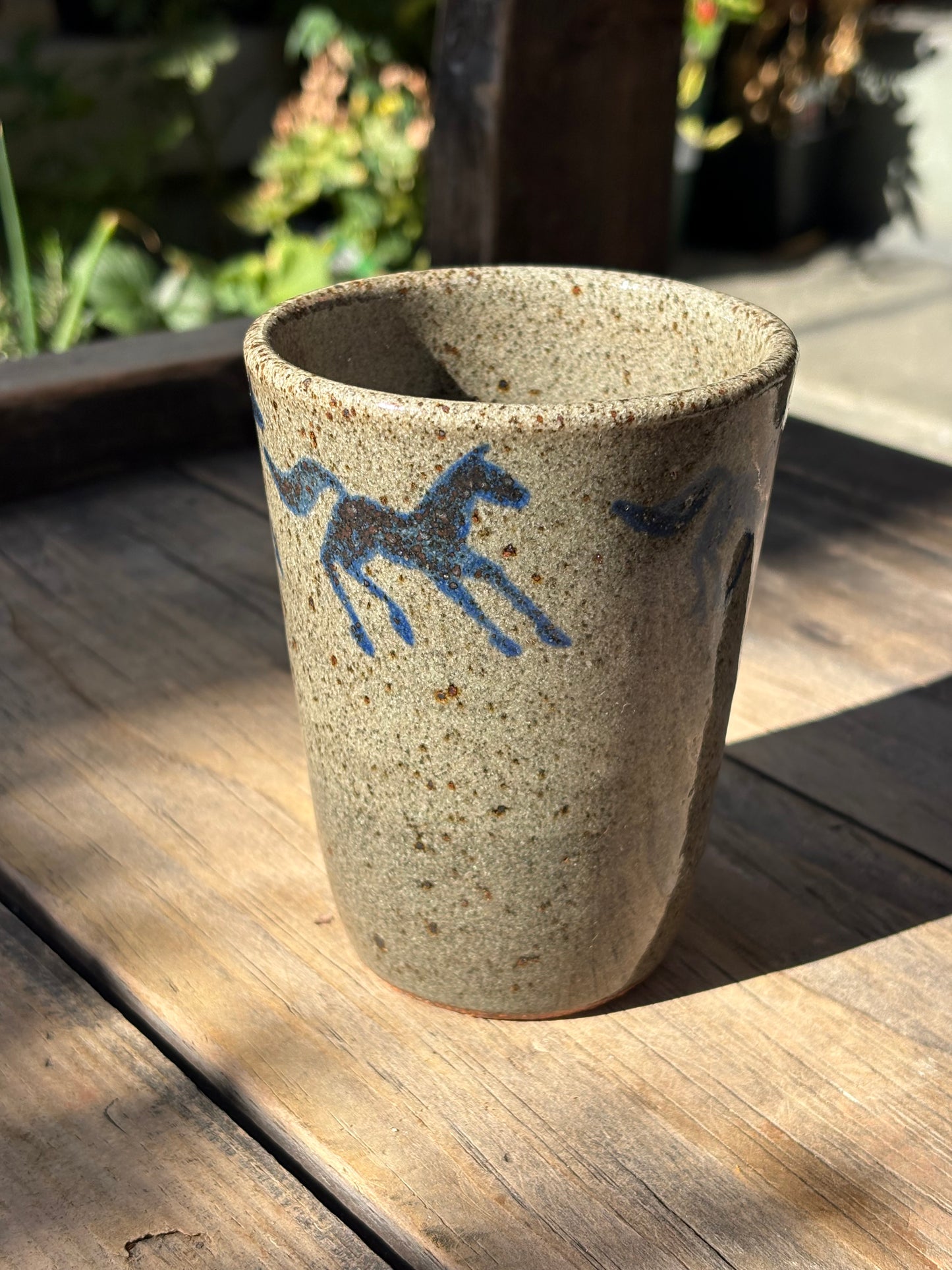 Running Horses cup