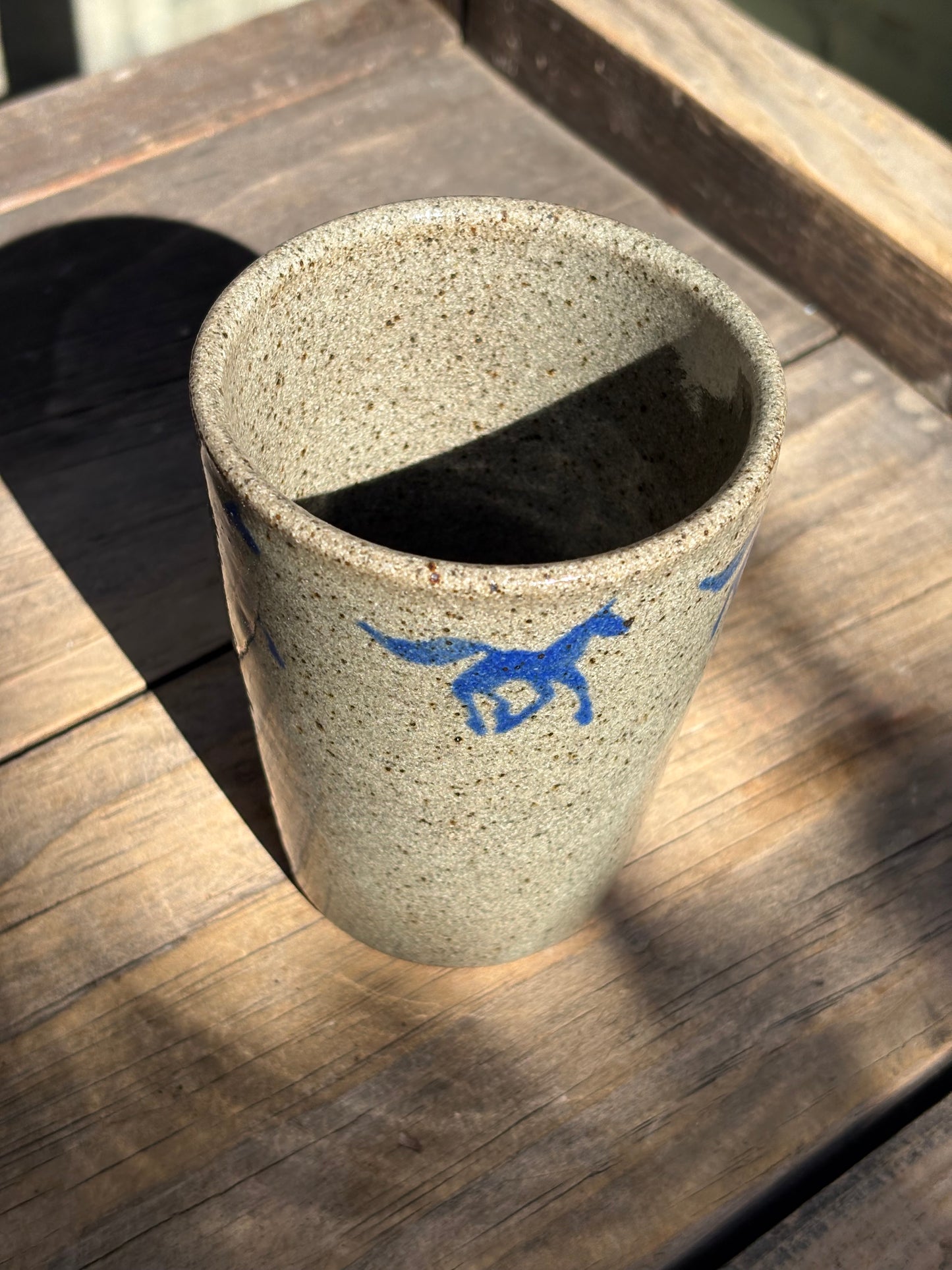 Running Horses cup