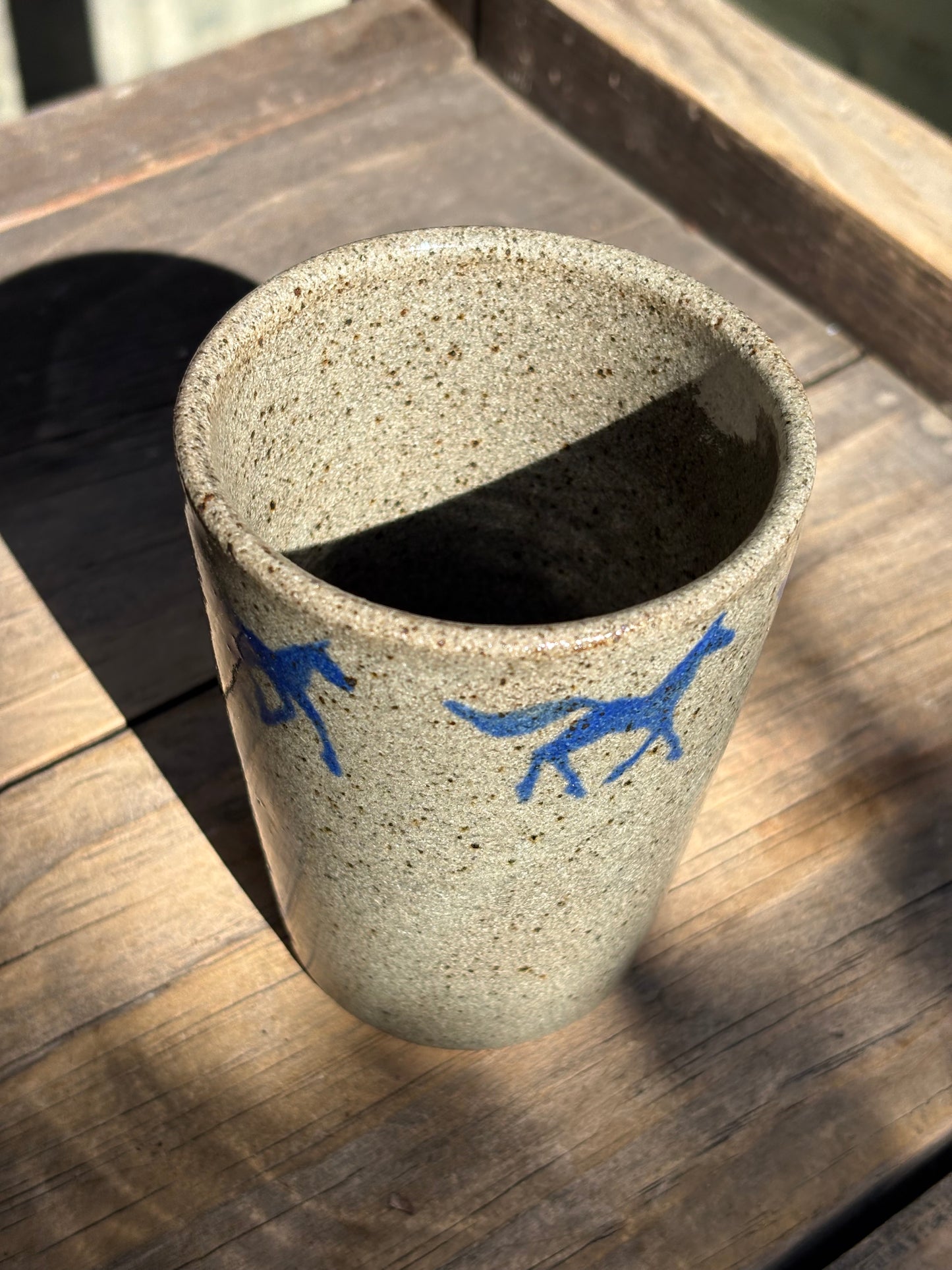 Running Horses cup