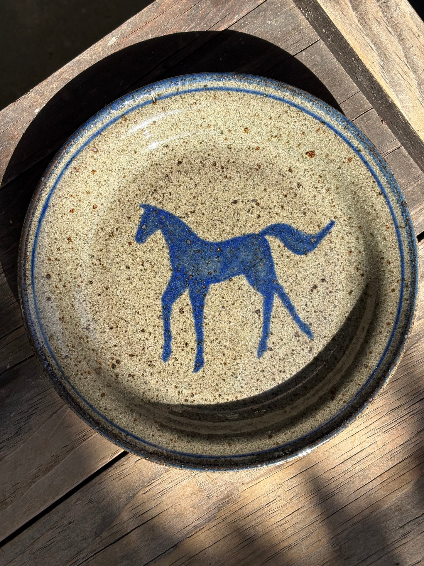 Horse bistro plate
