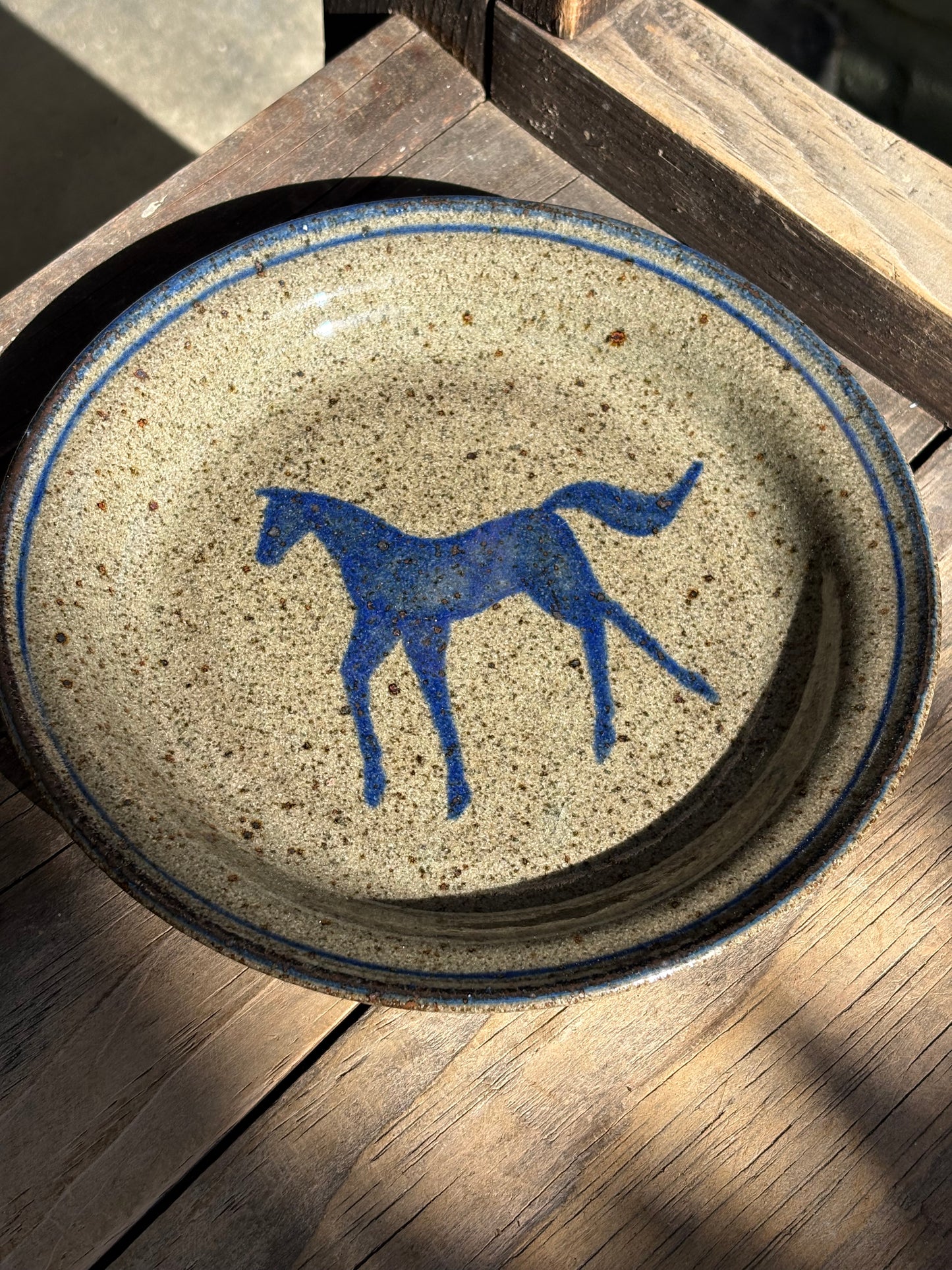 Horse bistro plate