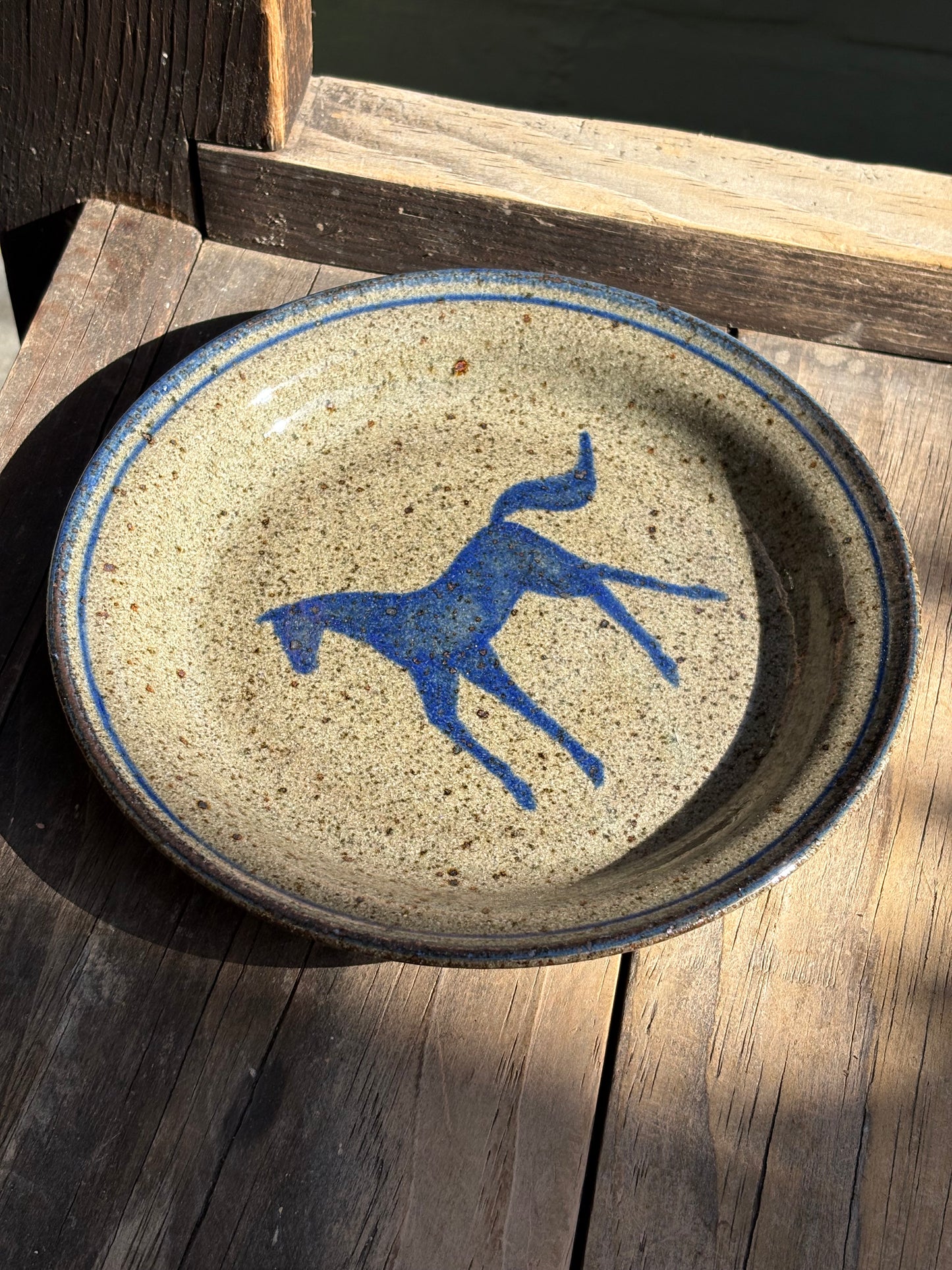 Horse bistro plate