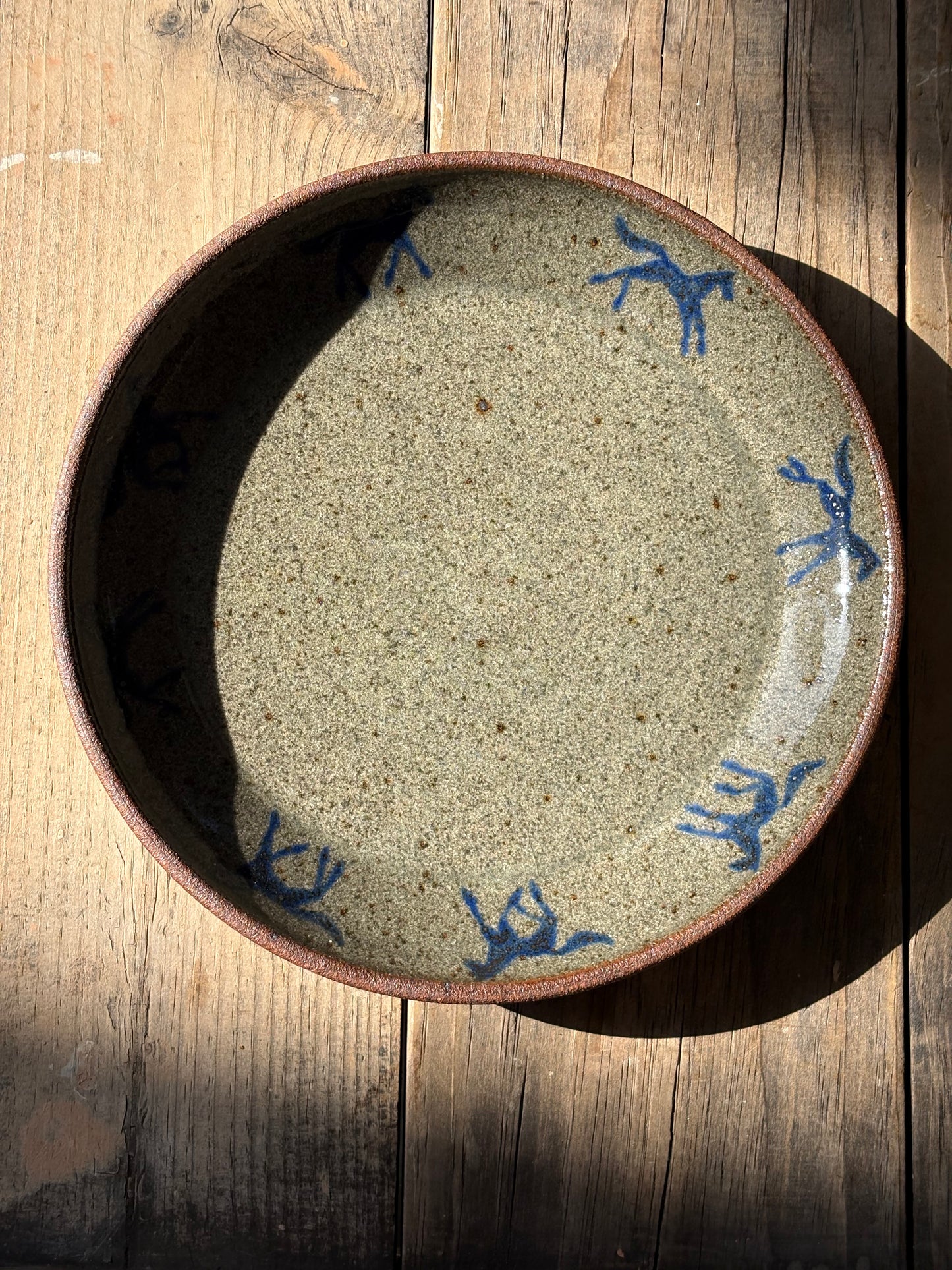 Running Horses plate