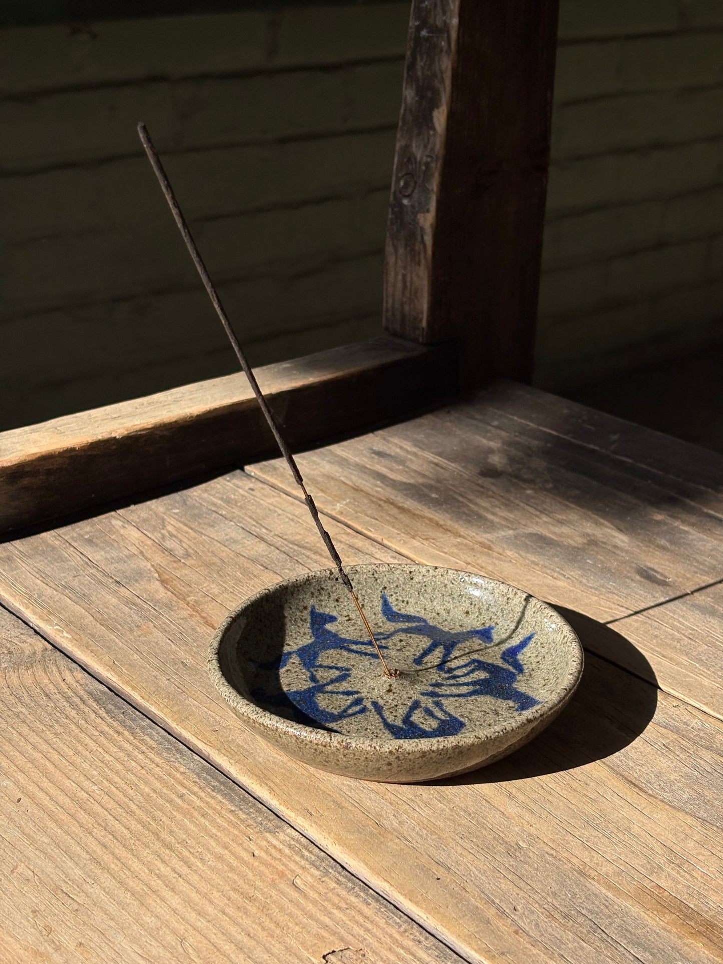 Running Horses incense holder