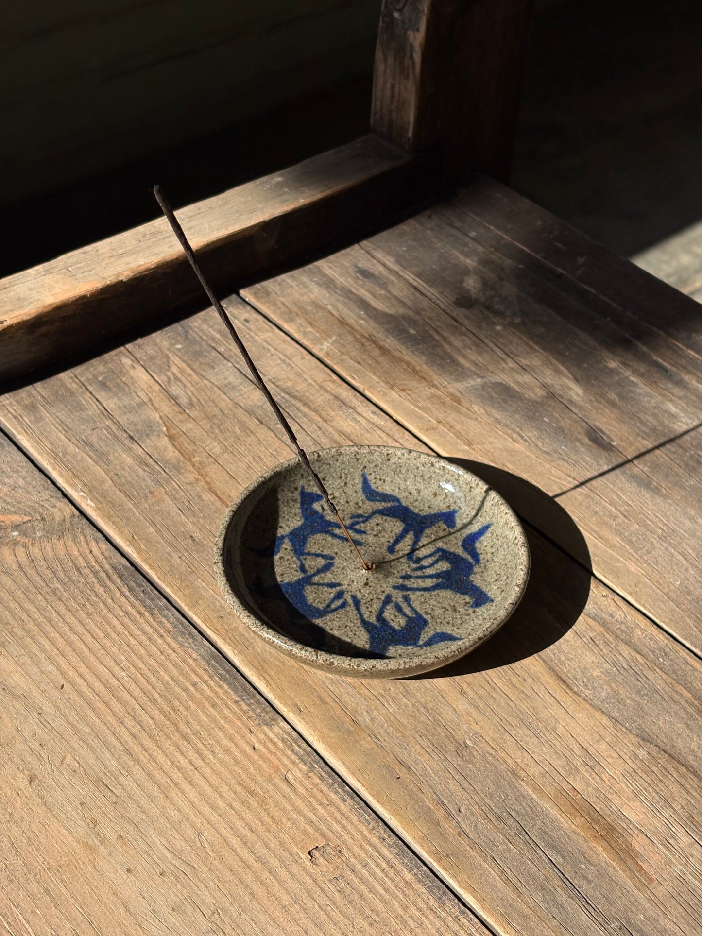 Running Horses incense holder