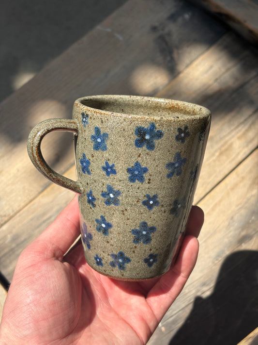 Blue Flowers mug