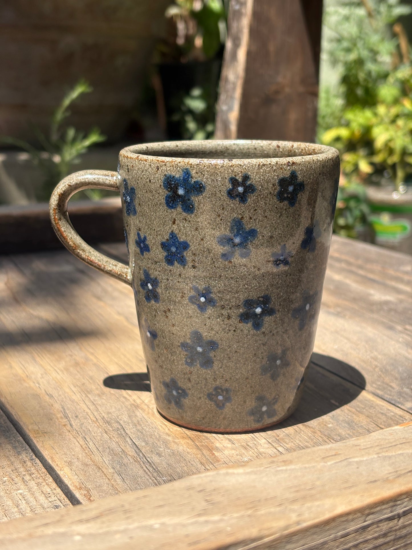 Blue Flowers mug