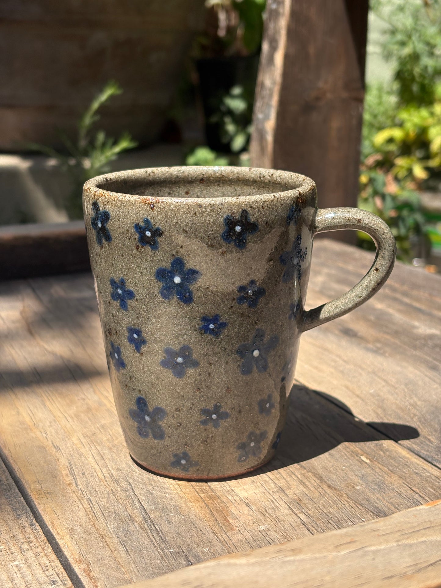 Blue Flowers mug