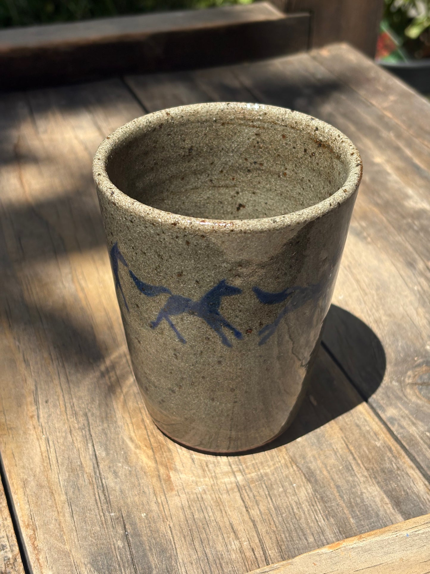 Running Horses mug