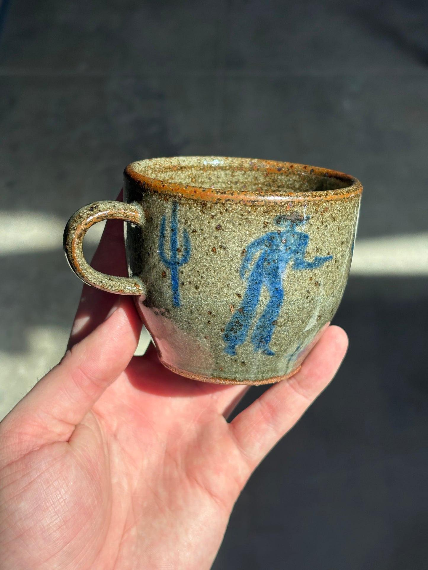 Cowboy Themed cortado set