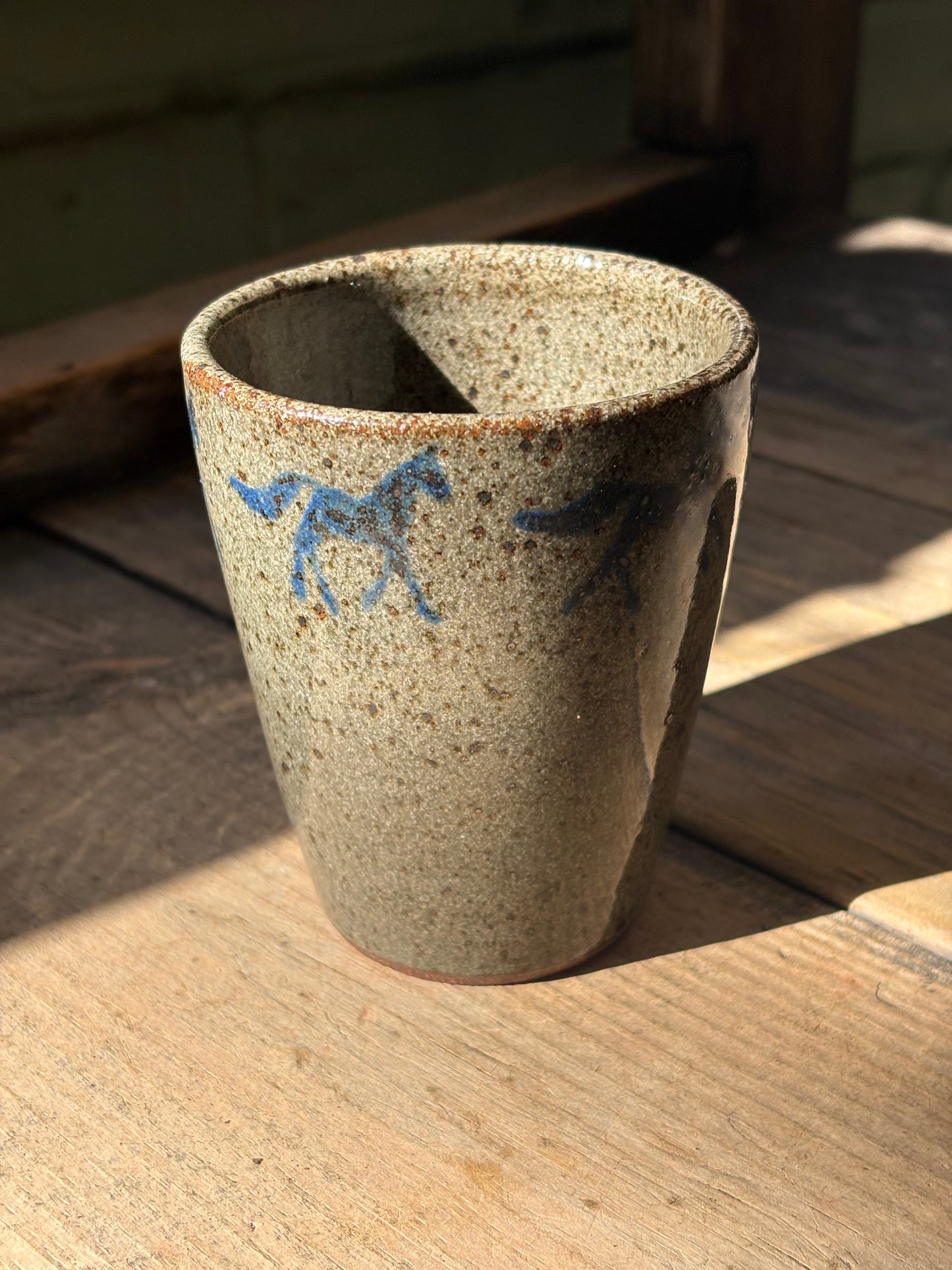 Running Horses cup