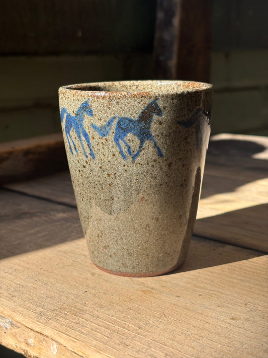 Running Horses cup