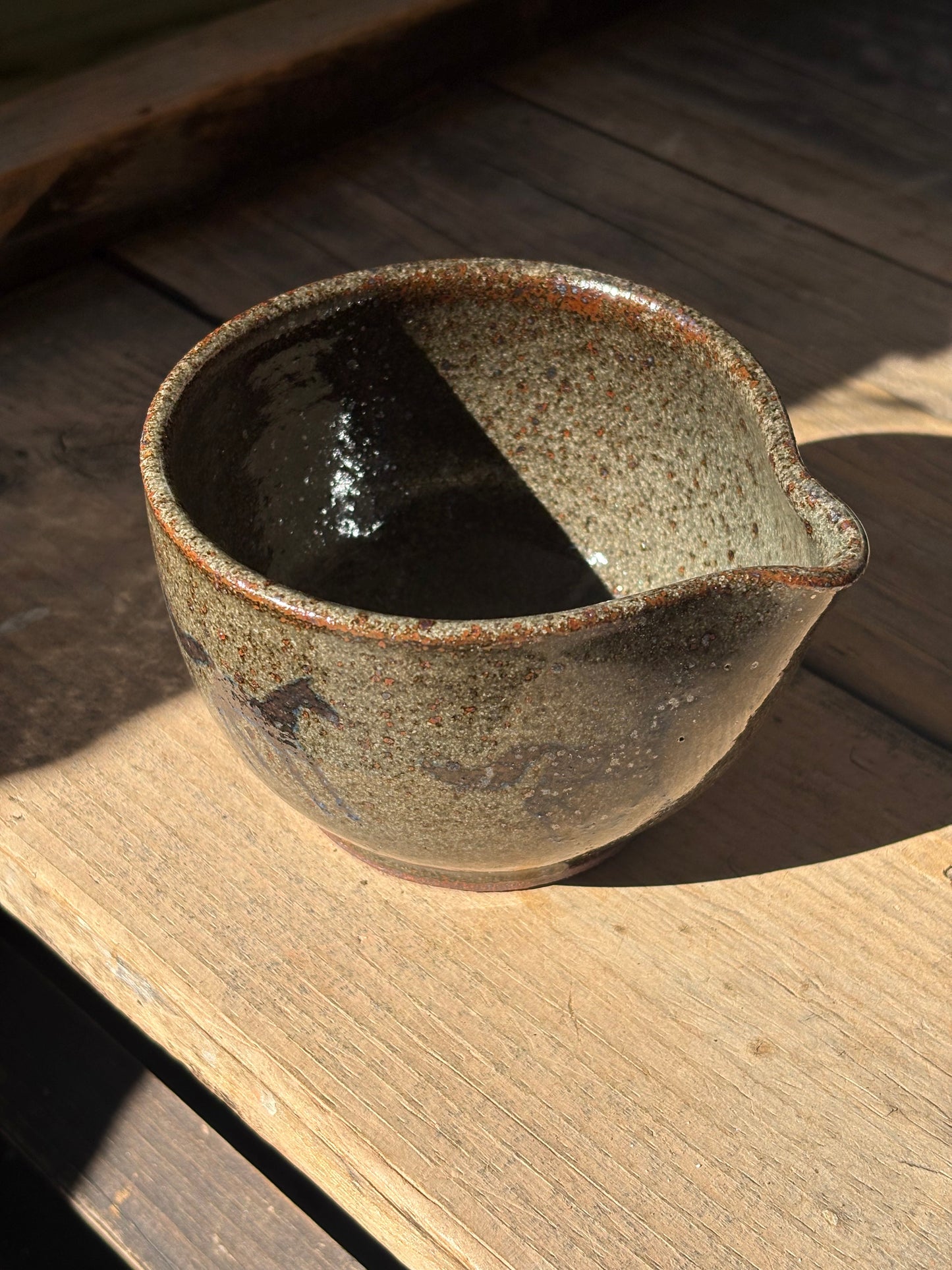 Running Horses matcha bowl