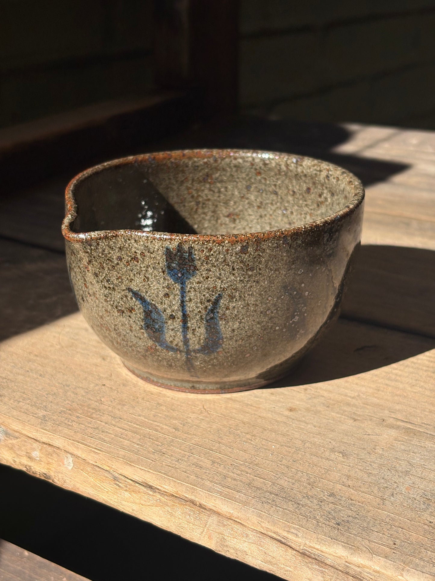 Tulips matcha bowl