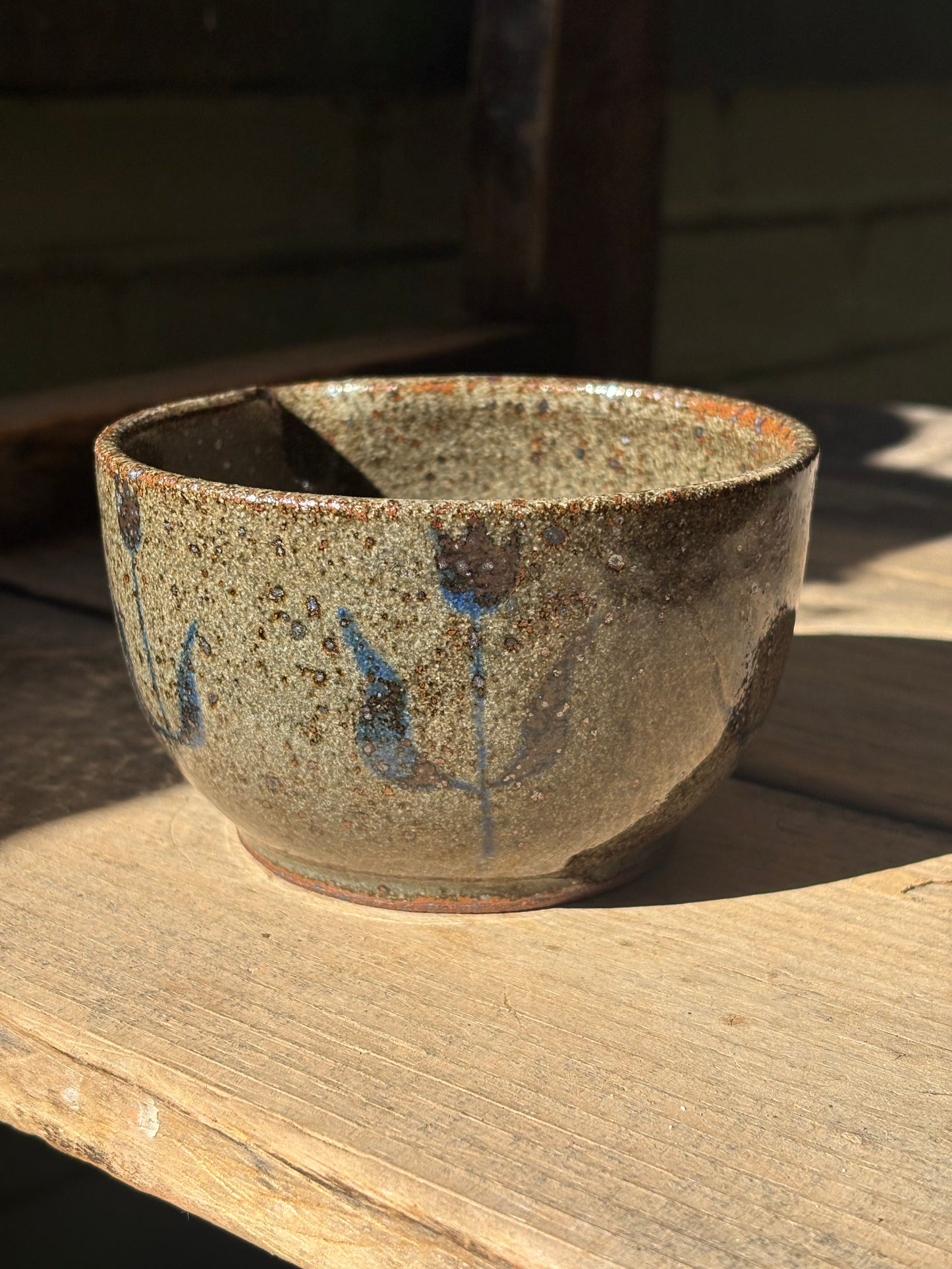 Tulips matcha bowl