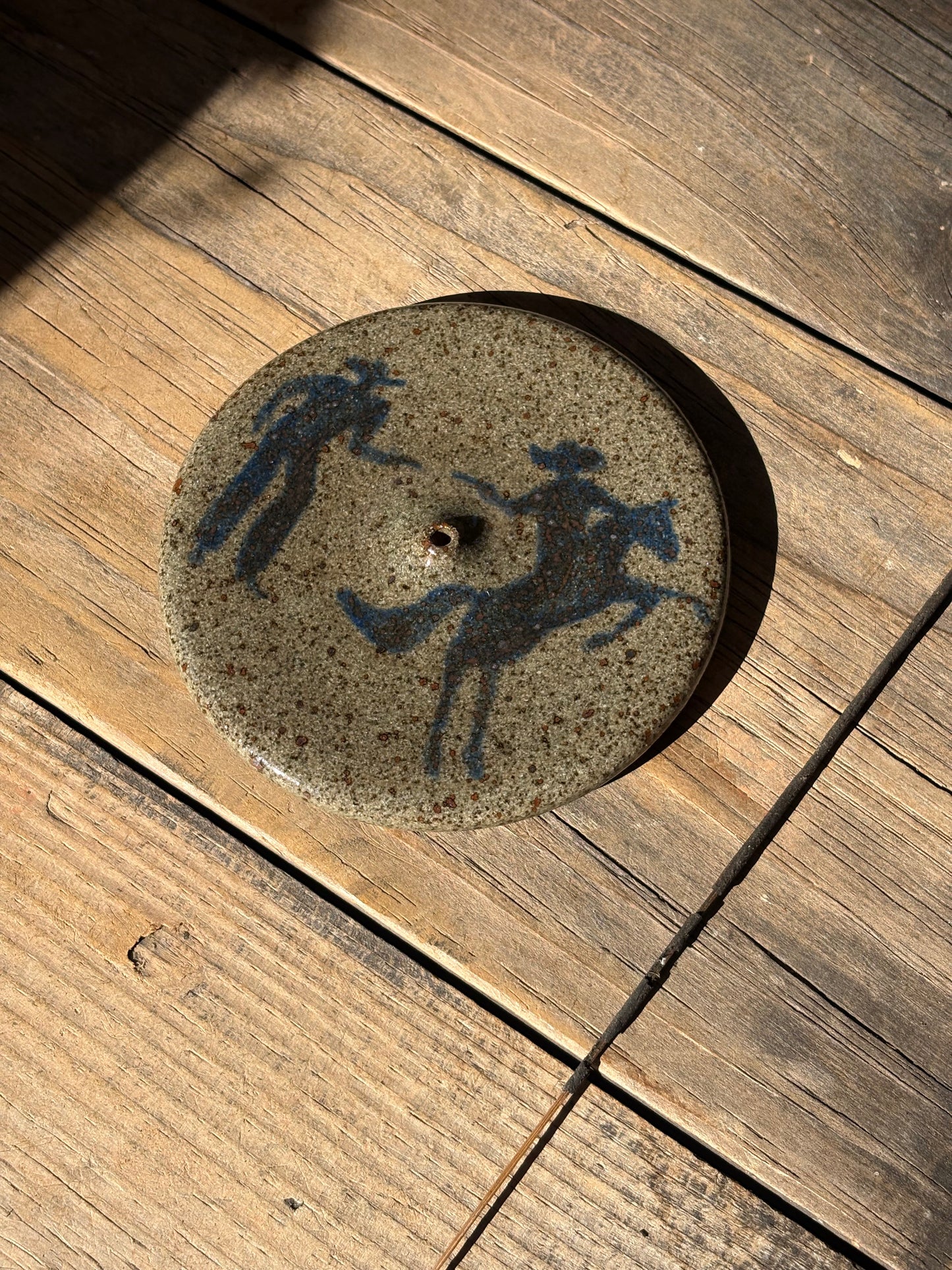 Cowboy Shootout incense holder