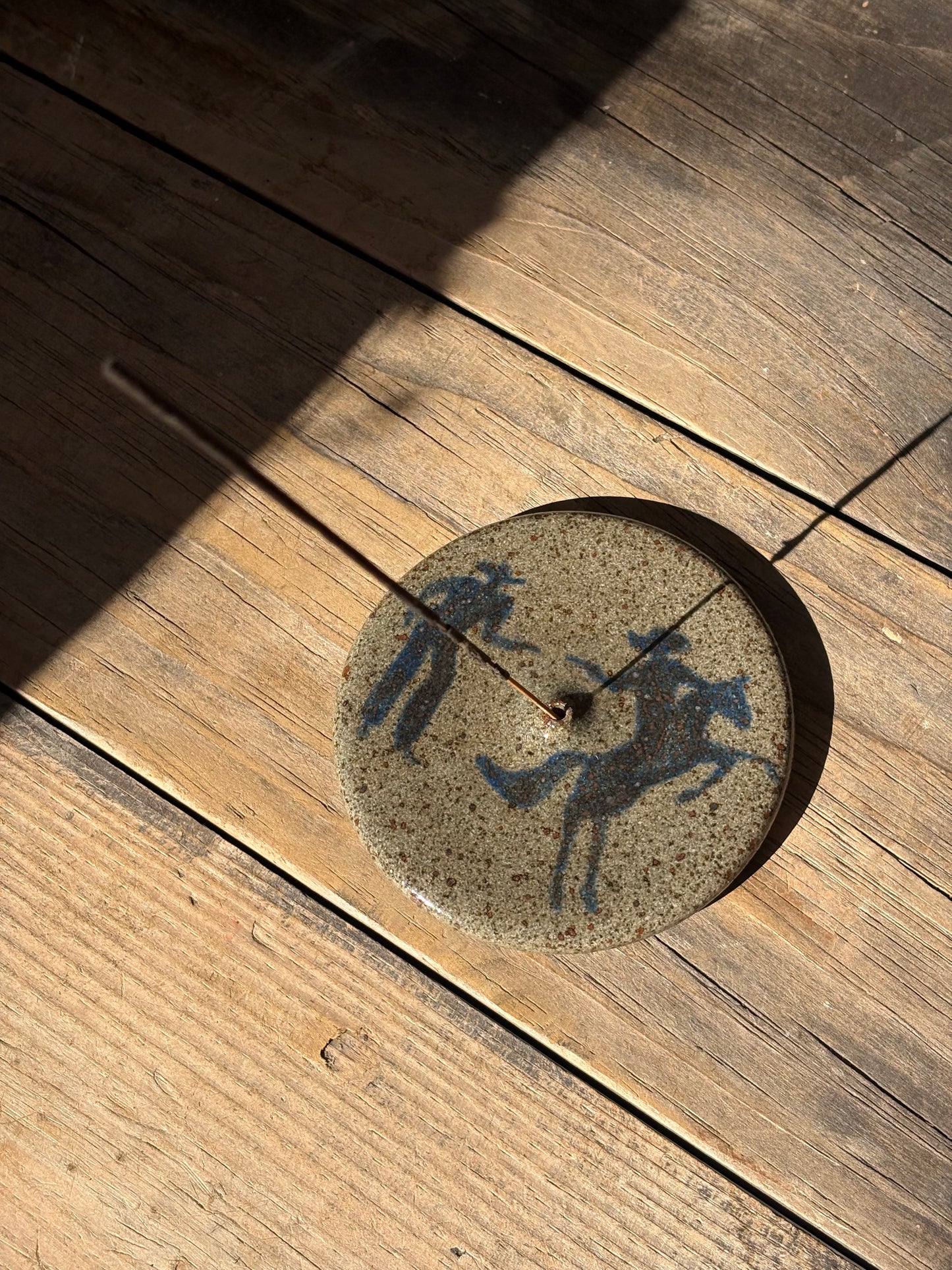 Cowboy Shootout incense holder