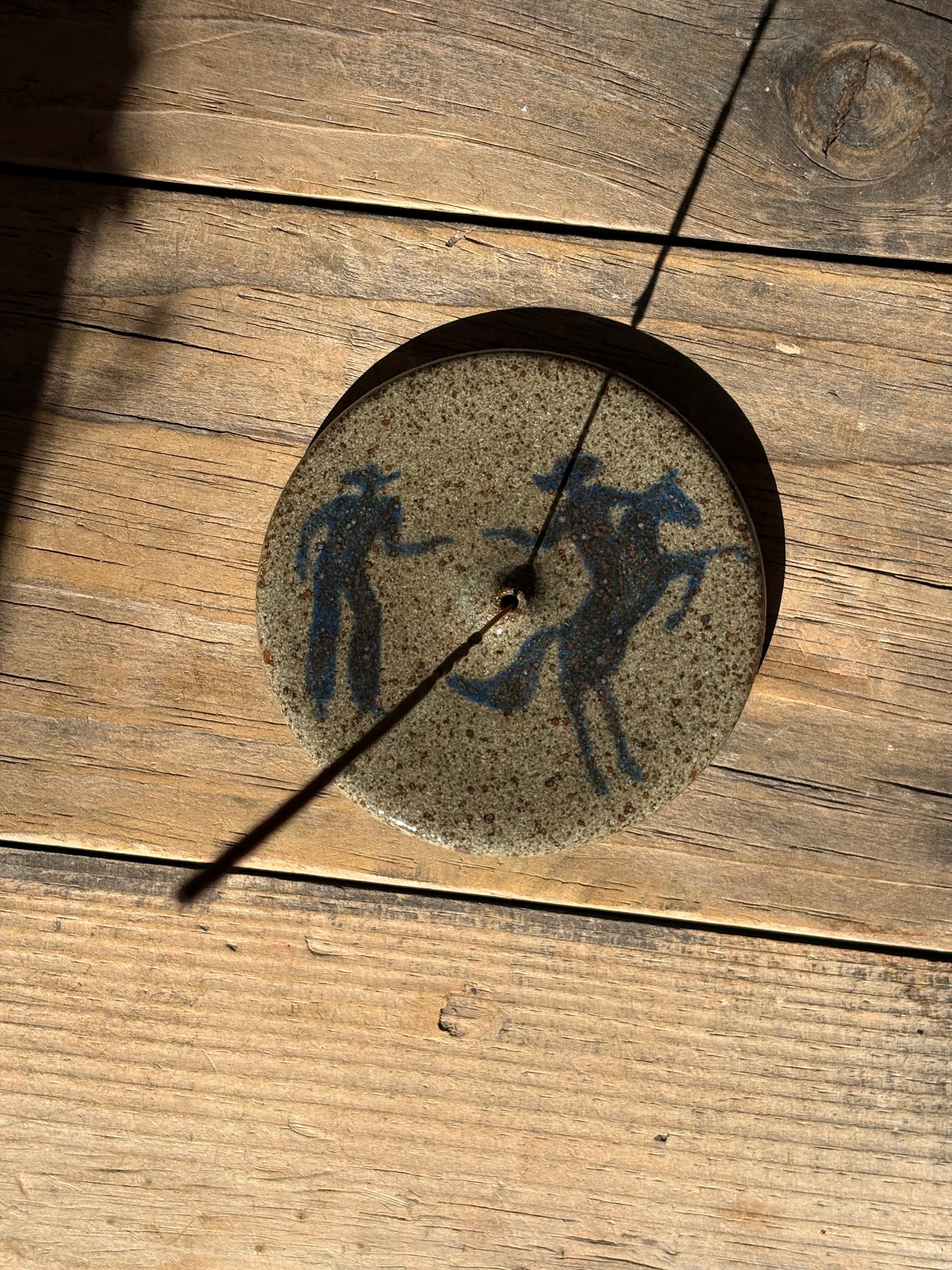 Cowboy Shootout incense holder