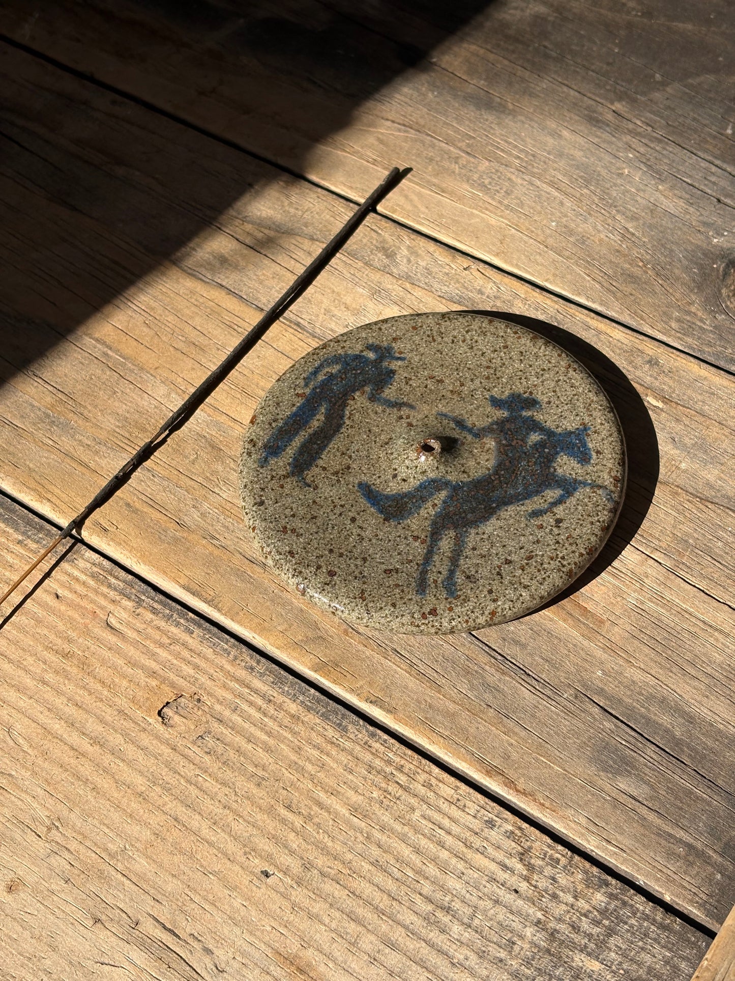Cowboy Shootout incense holder