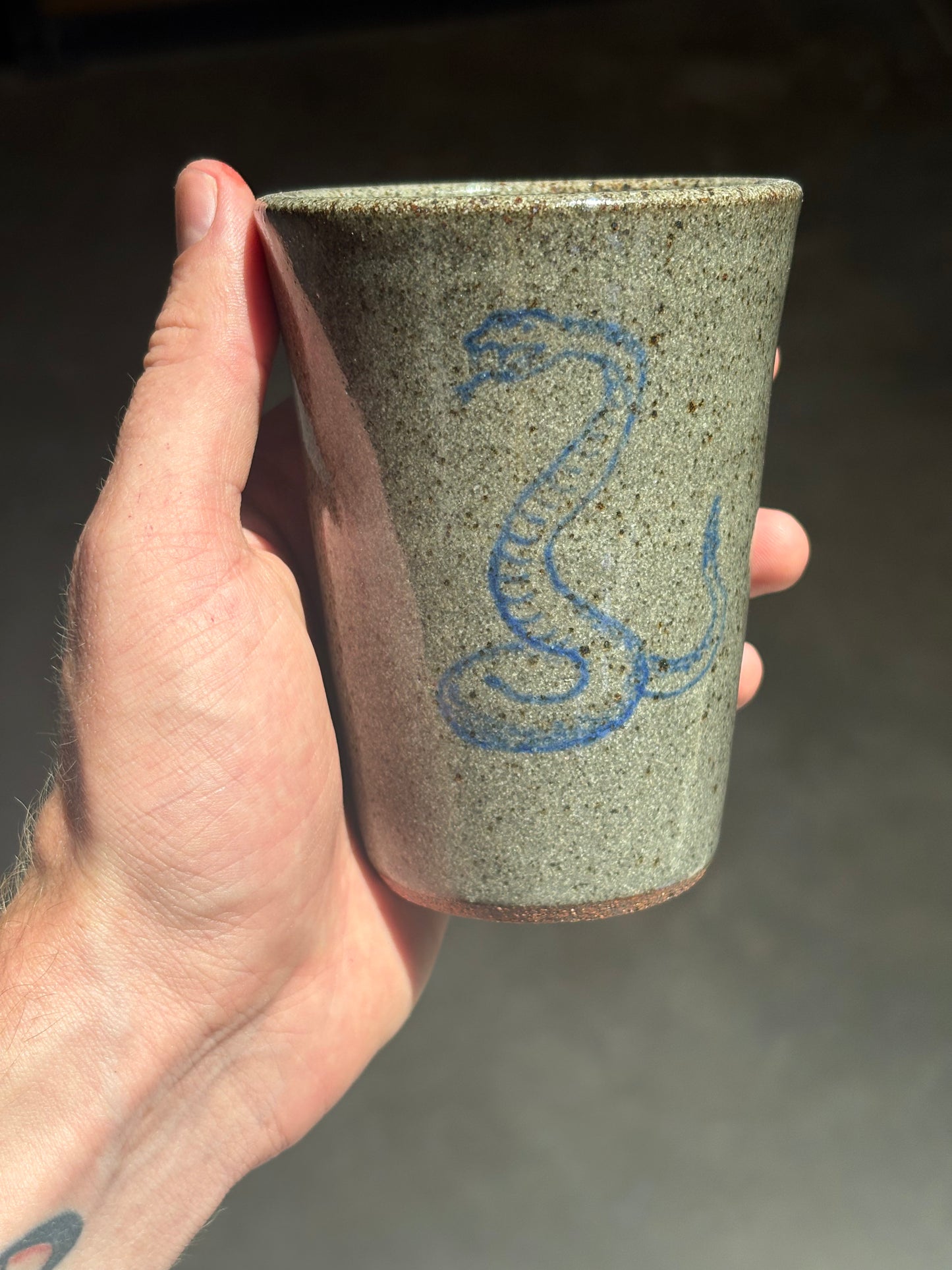 Cowboy and Snake cup