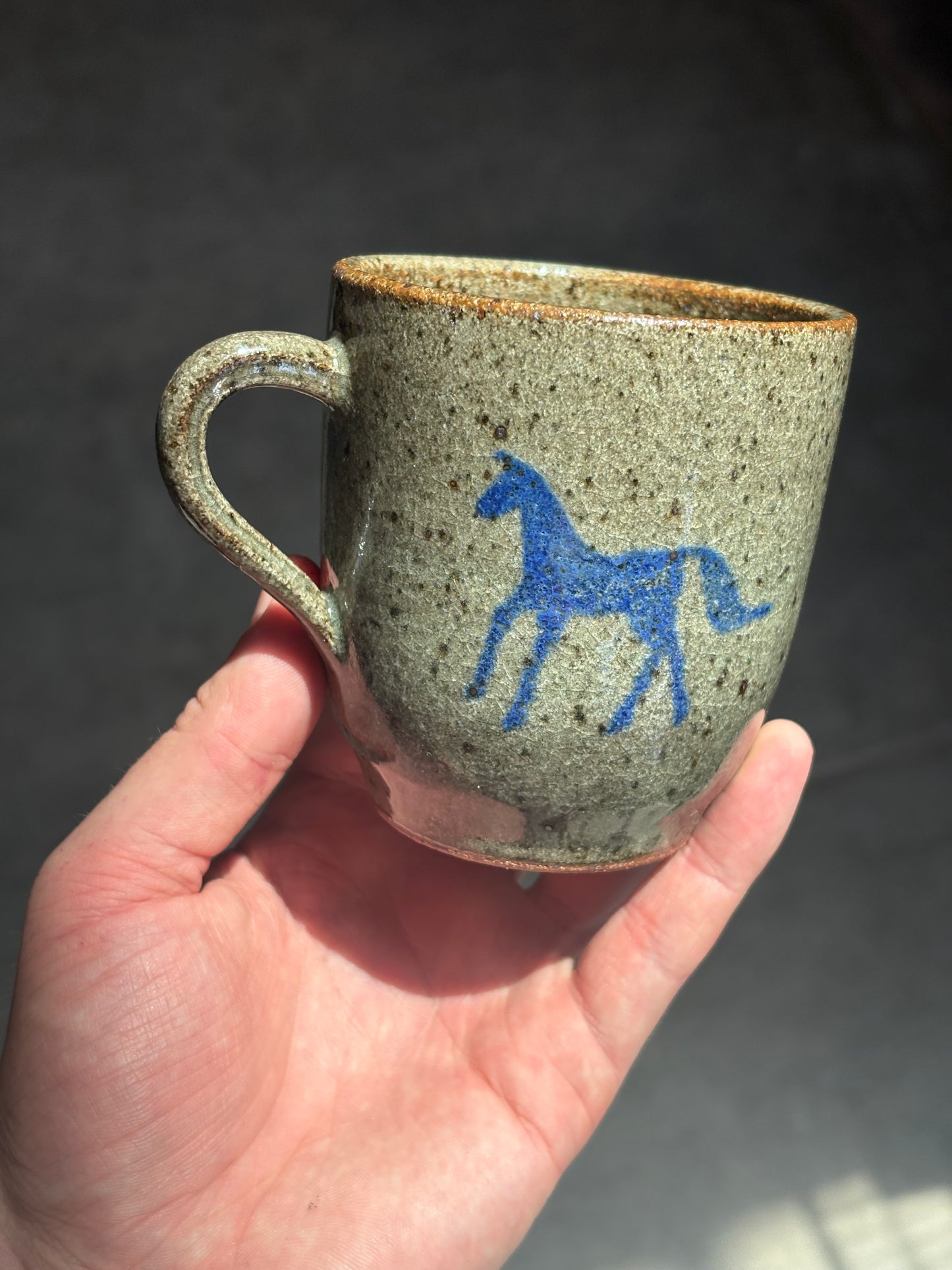 Three Horses mug