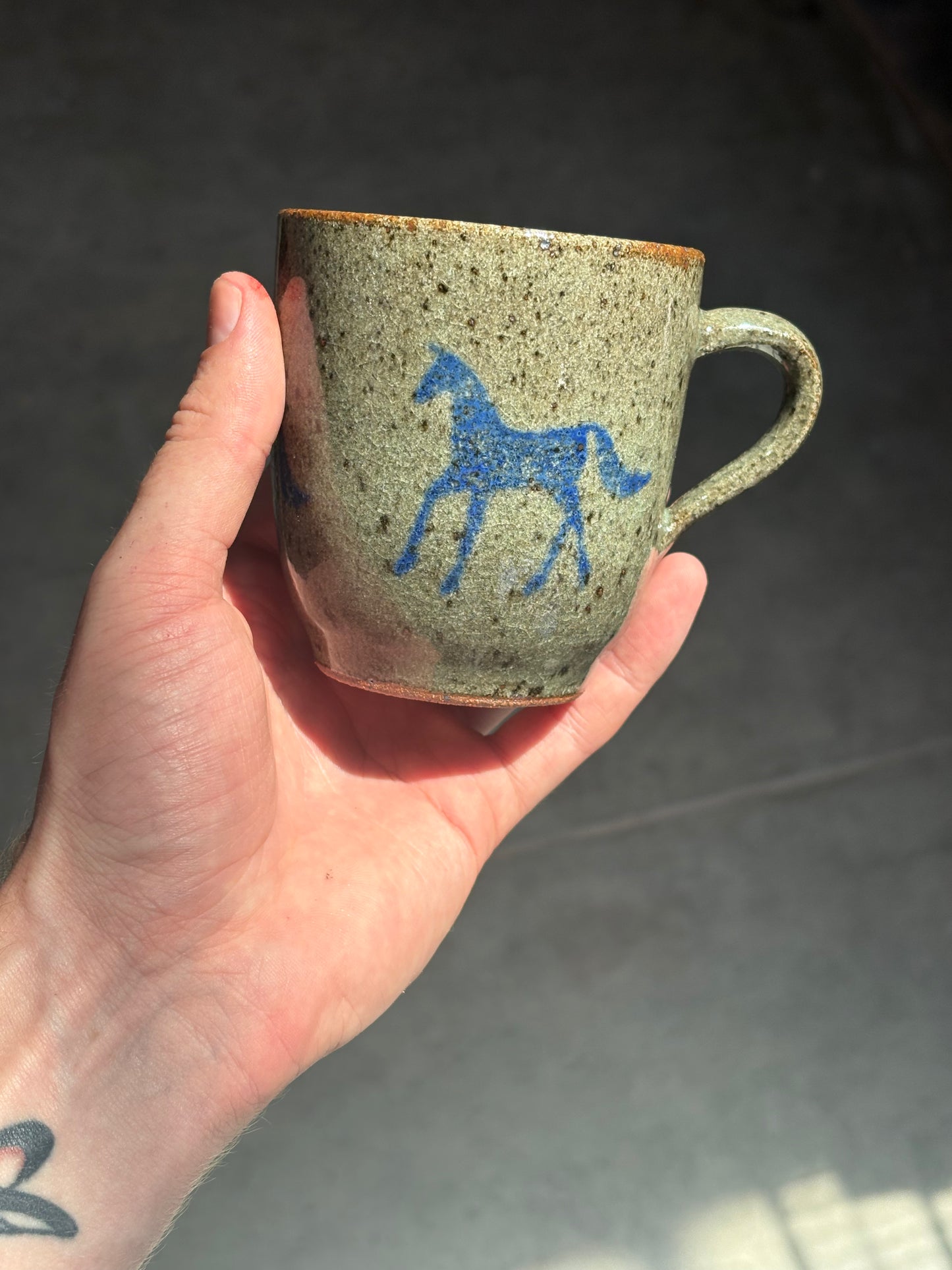 Three Horses mug
