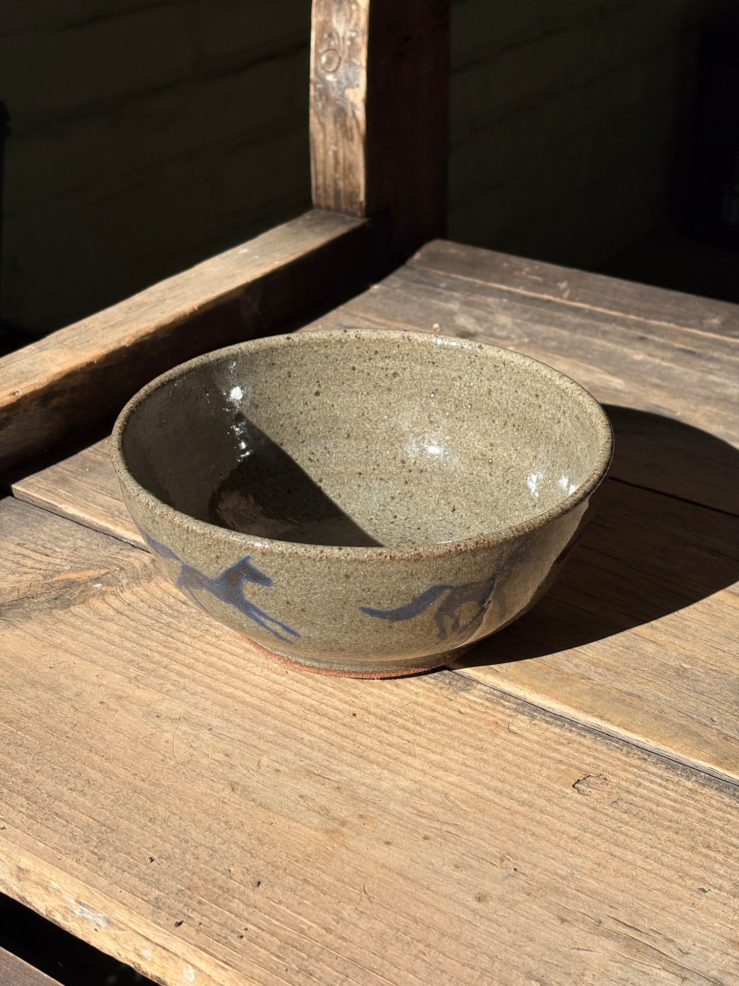 Running Horses bowl