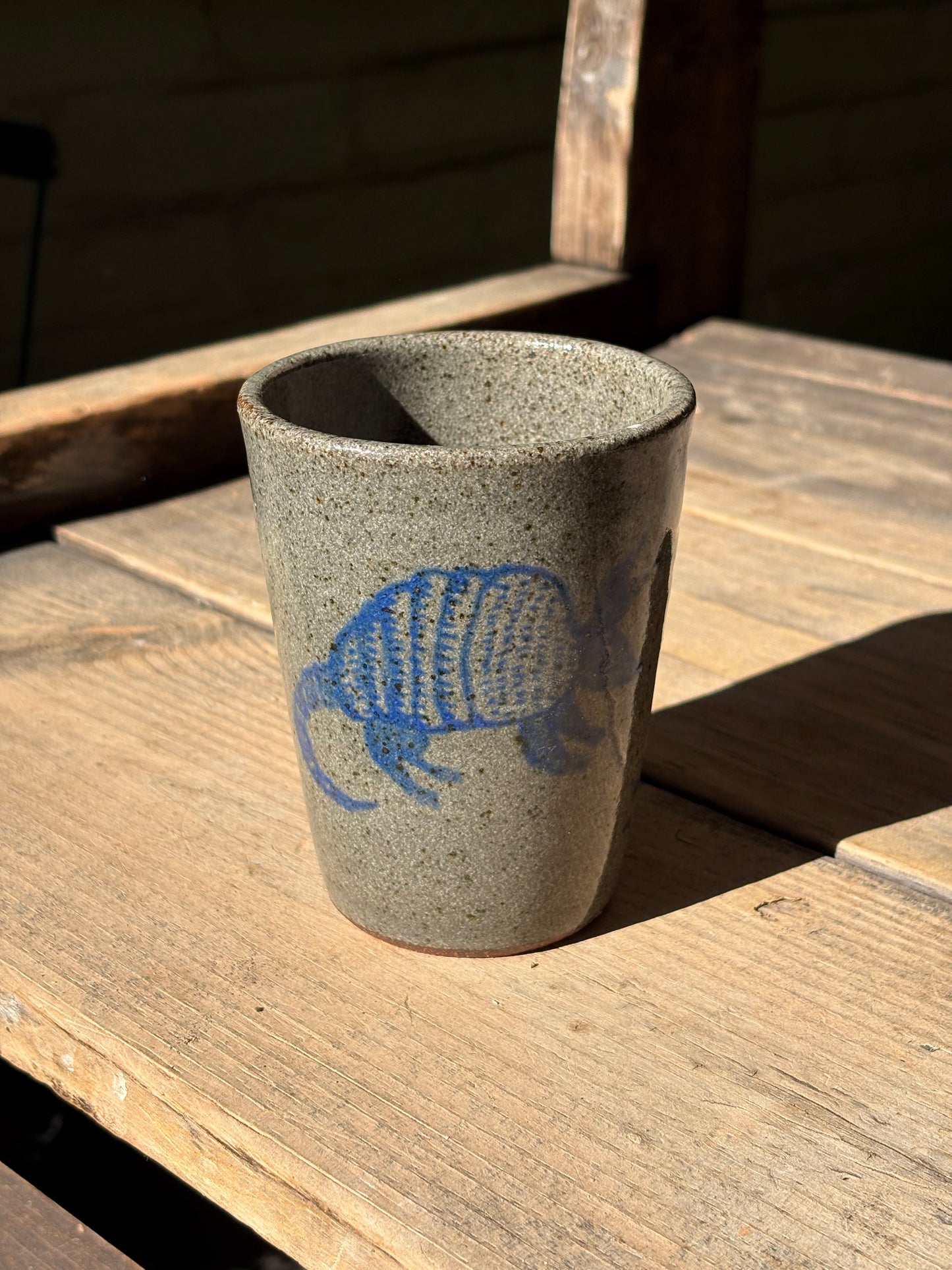 Armadillo and Cactus cup
