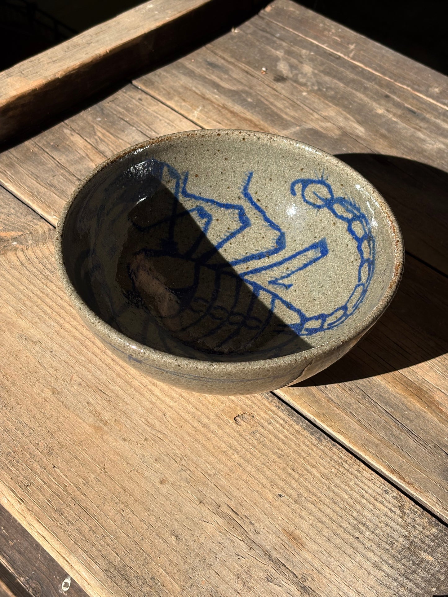 Scorpion and Barbed Wire bowl