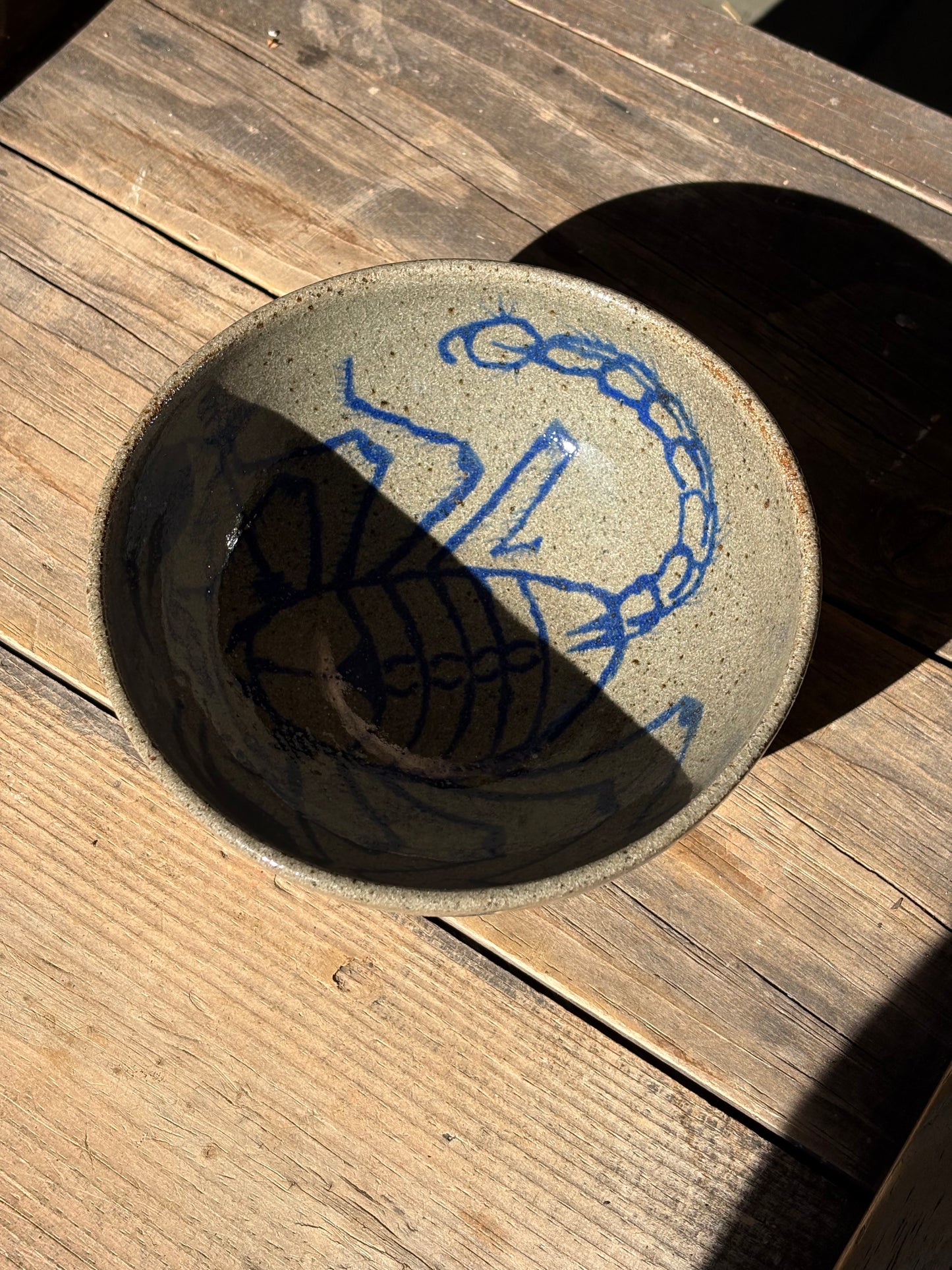Scorpion and Barbed Wire bowl