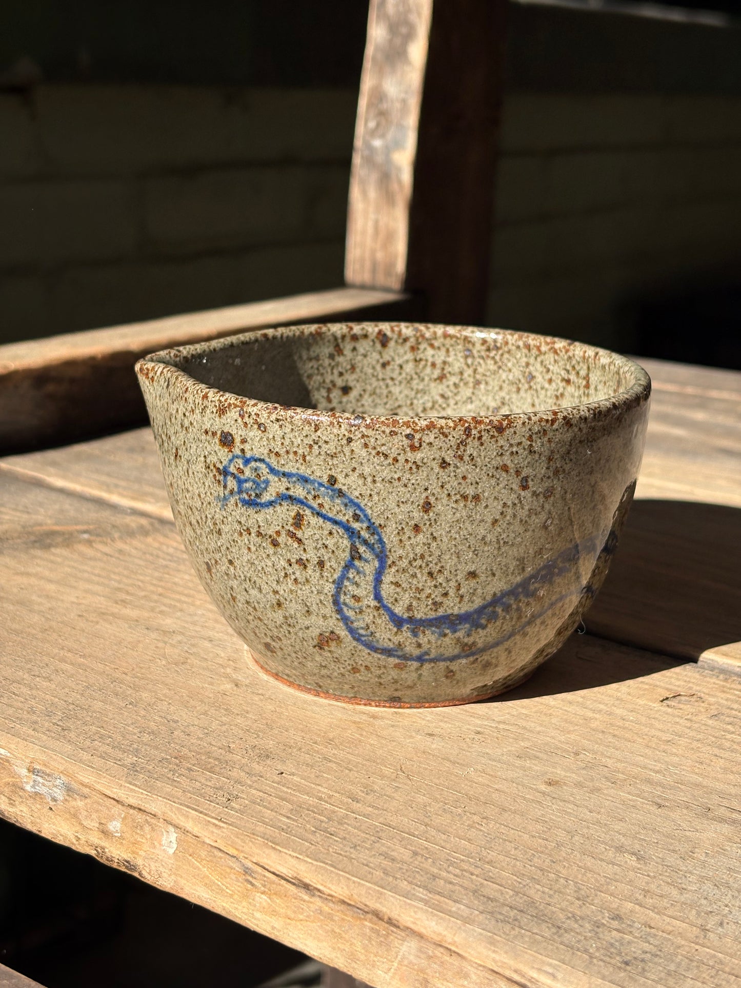 Rattlesnake matcha bowl